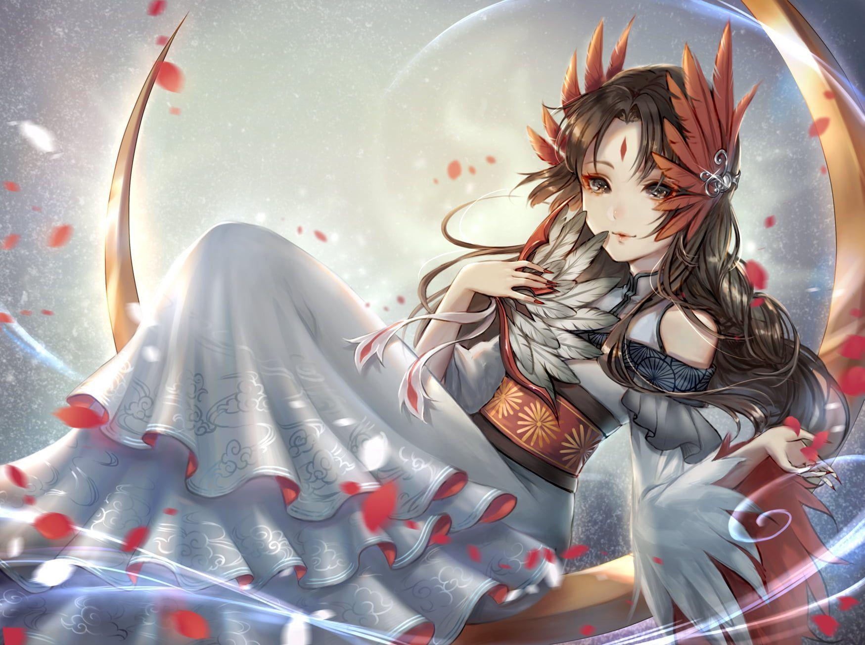 1749x1305 Identity V #Michiko #fans #geisha #smiling #brunette #makeup P # wallpaper #hdwallpaper #desktop. Identity, Identity art, Geisha