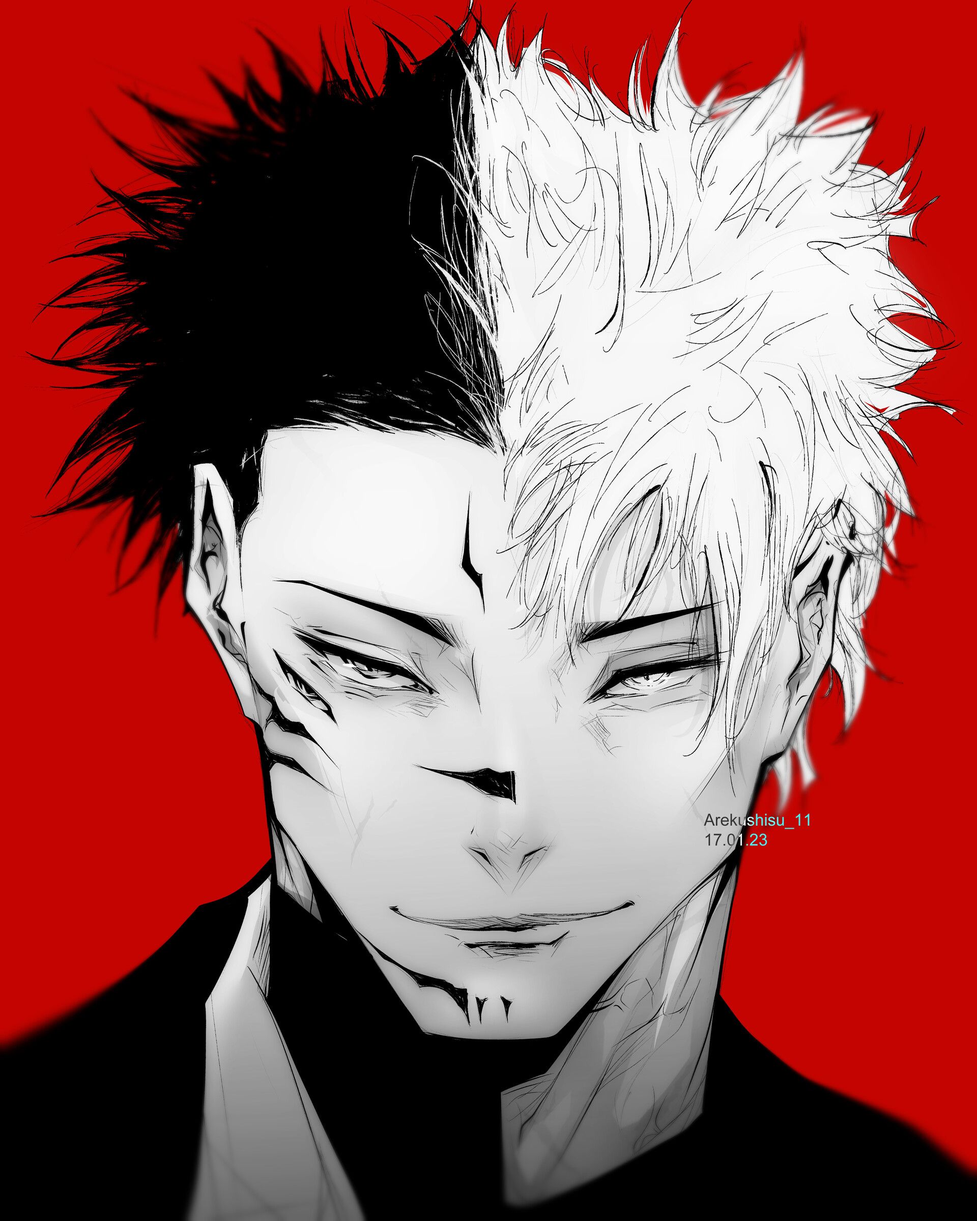 1920x2400 Sukuna & Gojo