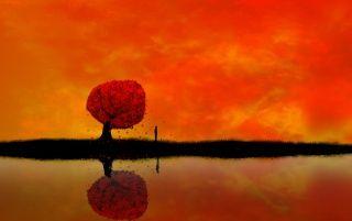 1280x804 Isolated man wallpaper. Isolated man
