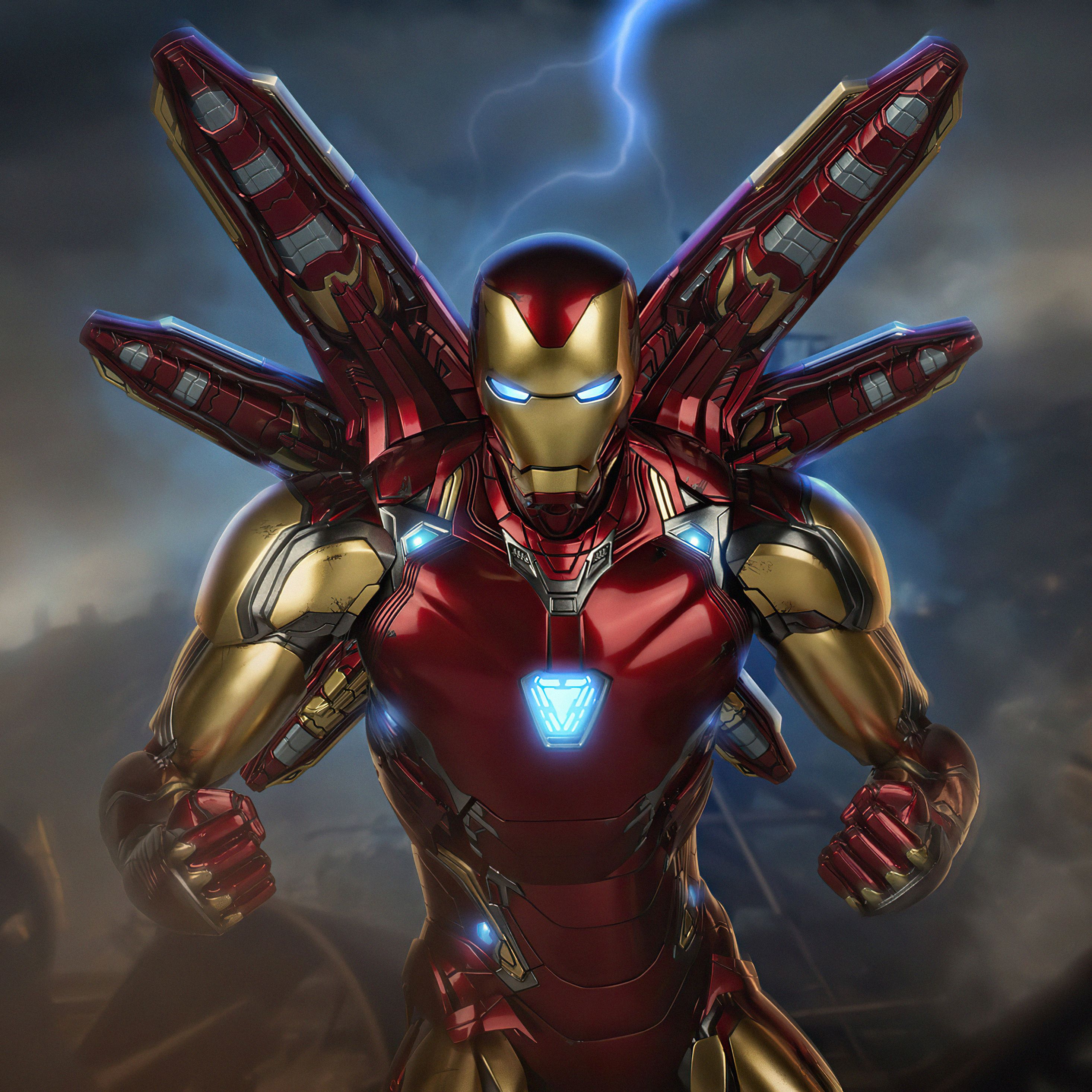 2932x2932 The Iron Man Mark 85 4k iPad Pro Retina Display , HD 4k Wallpaper, Image, Background, Photos and Picture