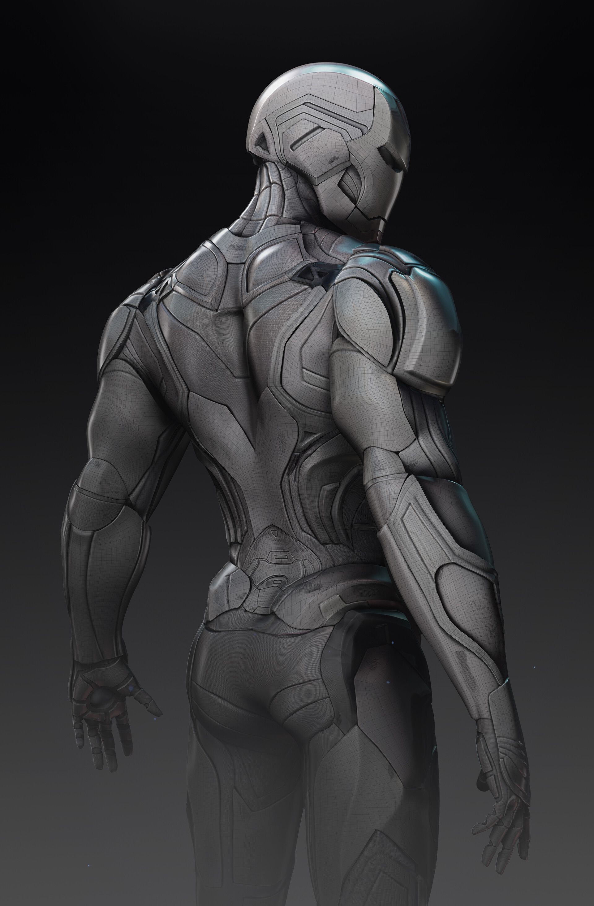 1920x2927 Maró Valls Iron Man MARK 85 Sculpt Cover Art