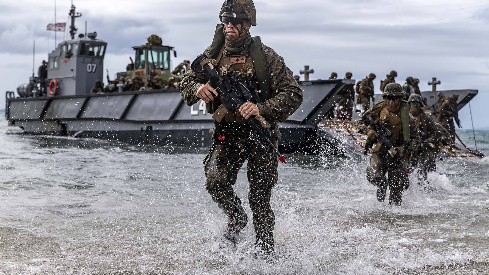 1600x900 Japan's New Island Defending Marines Stormed A Beach With US, Aussie Troops