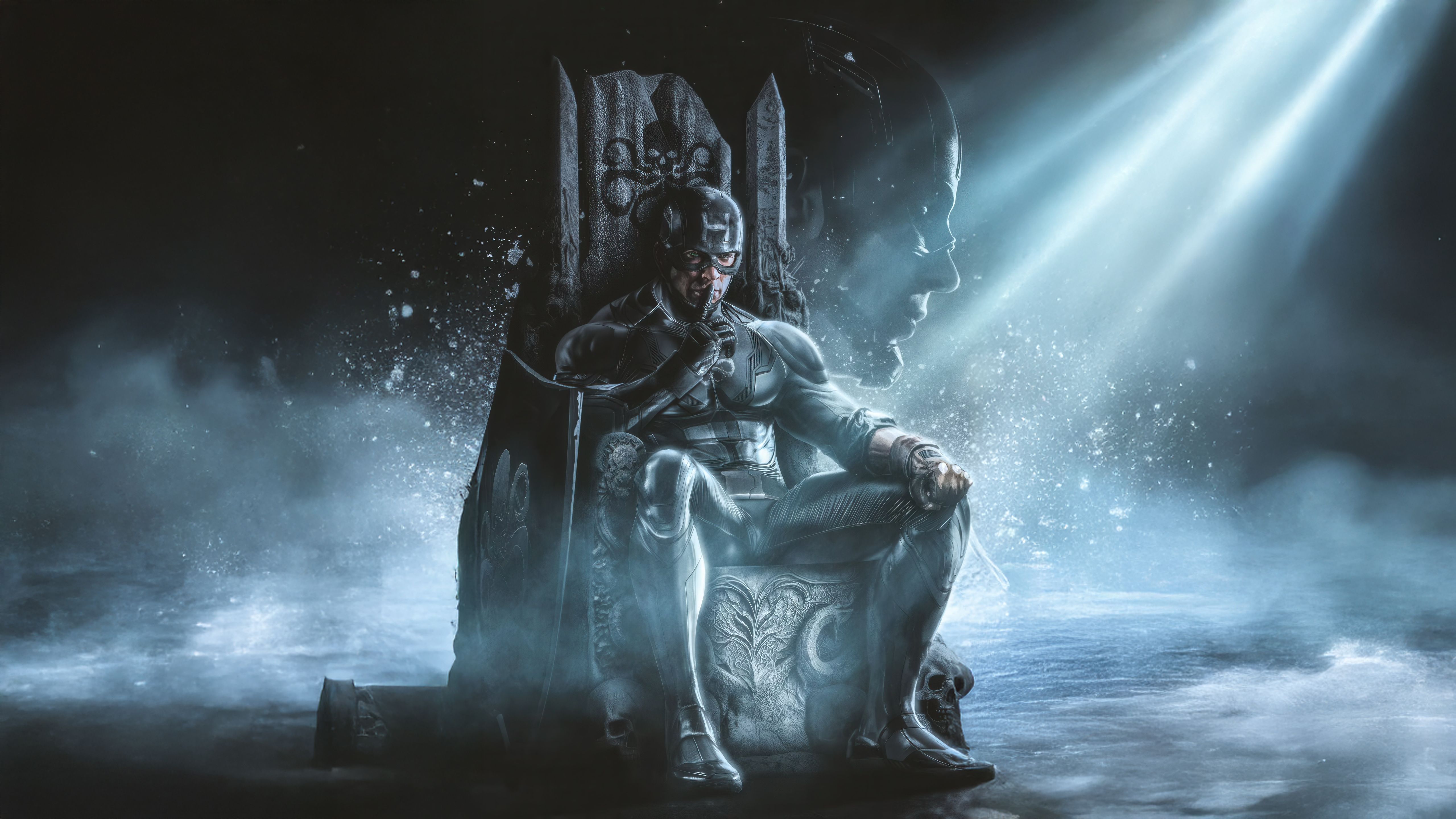 5120x2880 Hail The Hydra Captain Wallpaper, HD Superheroes Wallpaper, 4k Wallpaper, Image, Background, Photos and Picture