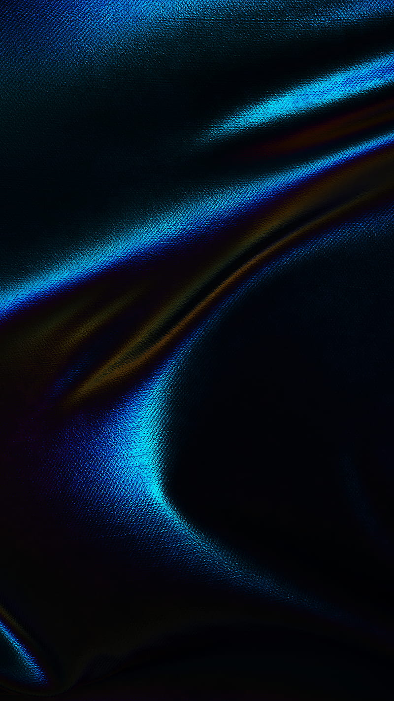 800x1422 Pearlescent Cloth, 3D, abstract, art, background, blue, cyberpunk, desenho, fabric, HD phone wallpaper