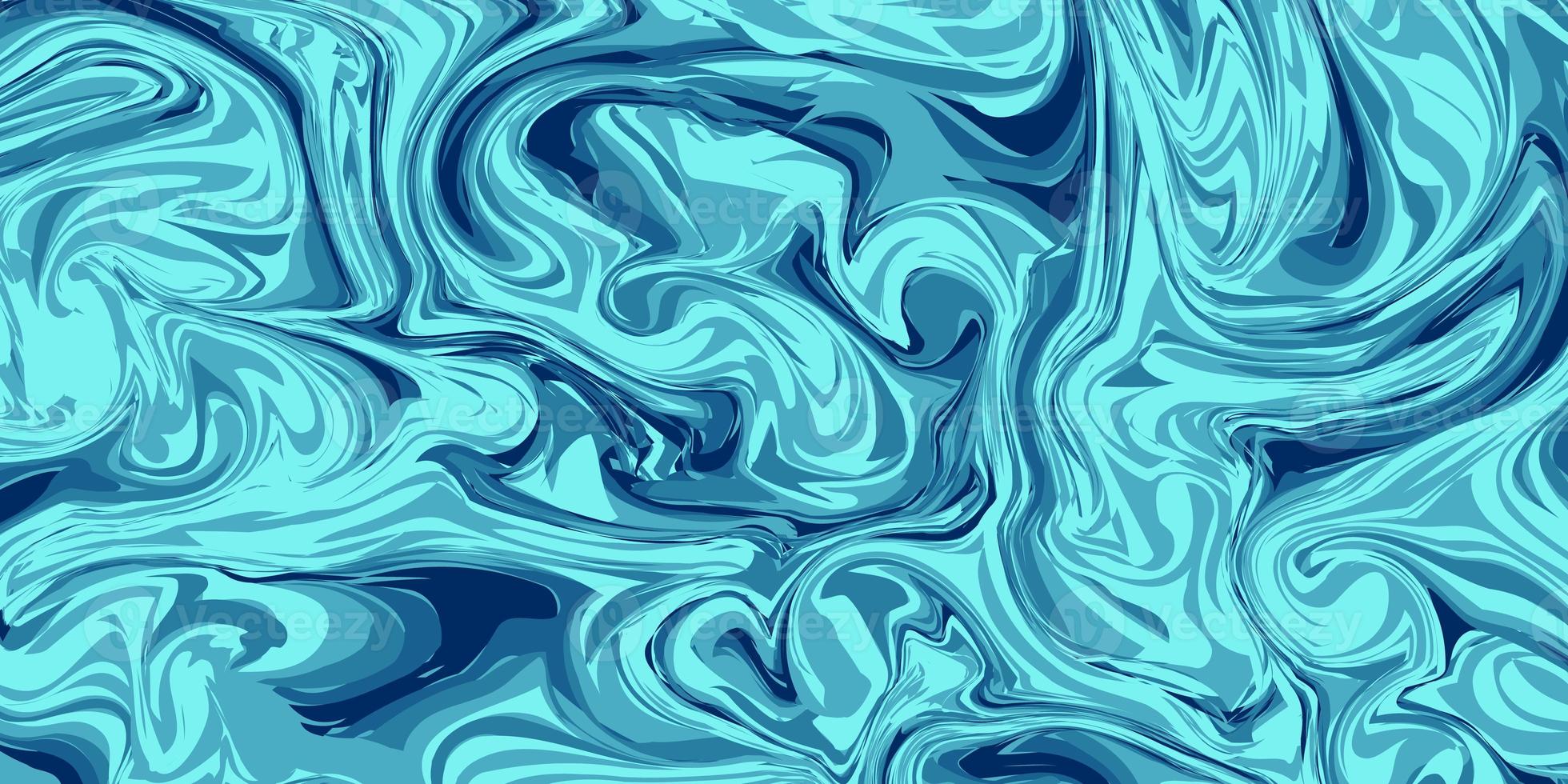 1960x980 Abstract liquid blue background. Liquid color waves background. Marbled blue abstract background. Liquid marble pattern. Colorful fancy liquify background. Glossy liquid acrylic paint texture