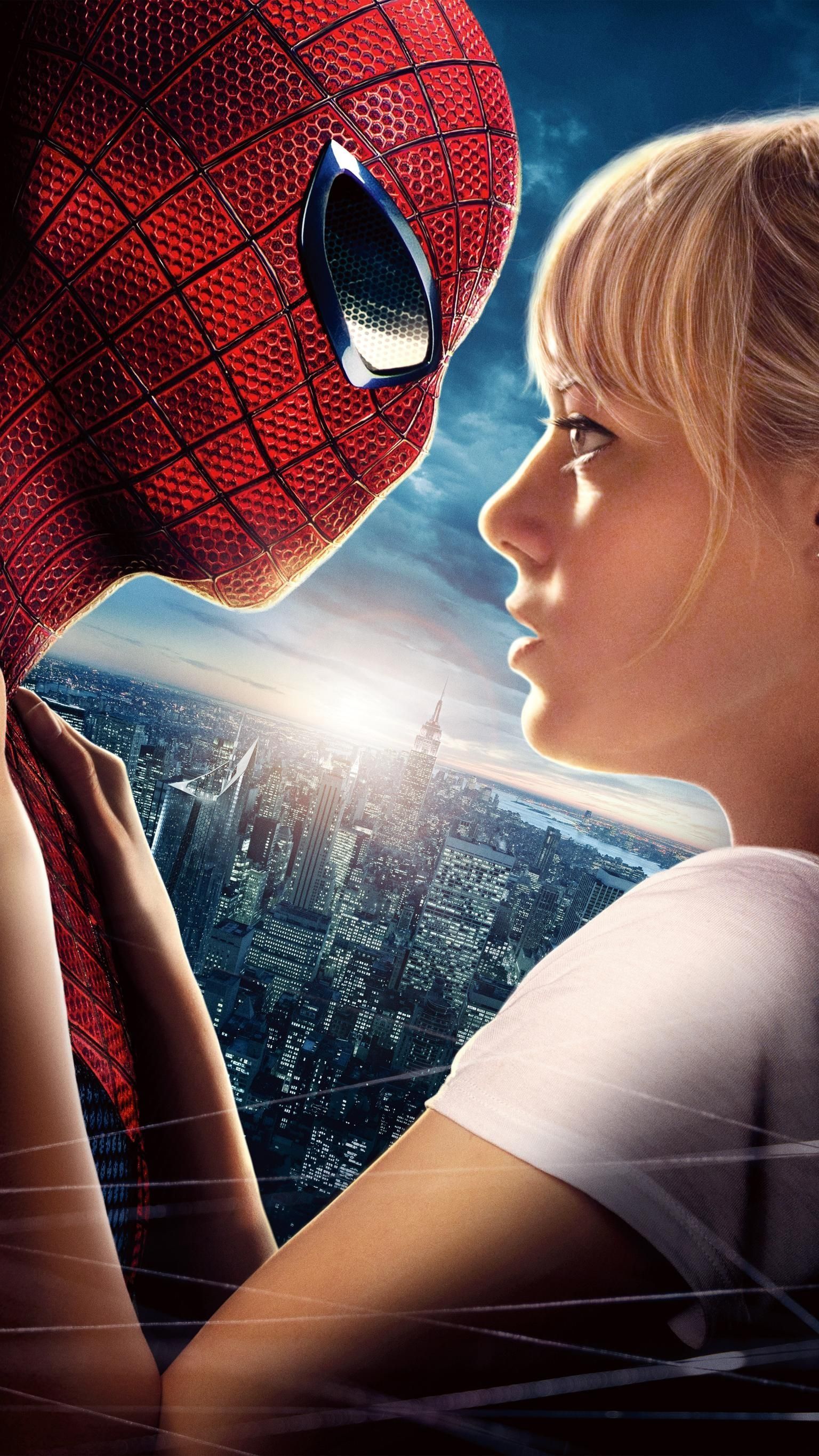1536x2732 Emma Stone (Spider Man) Wallpaper