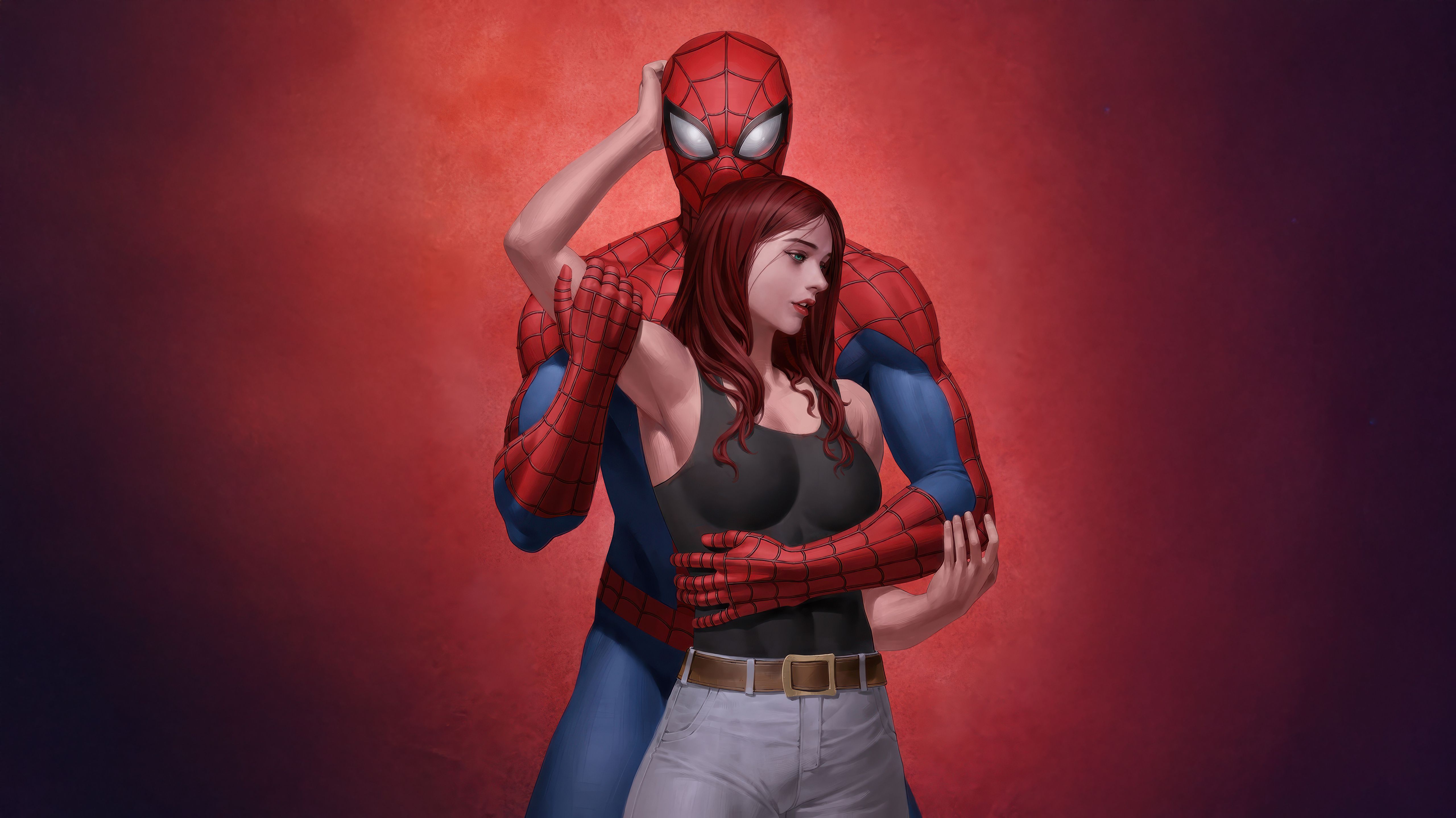 5120x2880 Spiderman Gwen Stacy Duo Shines Wallpaper, HD Superheroes Wallpaper, 4k Wallpaper, Image, Background, Photos and Picture