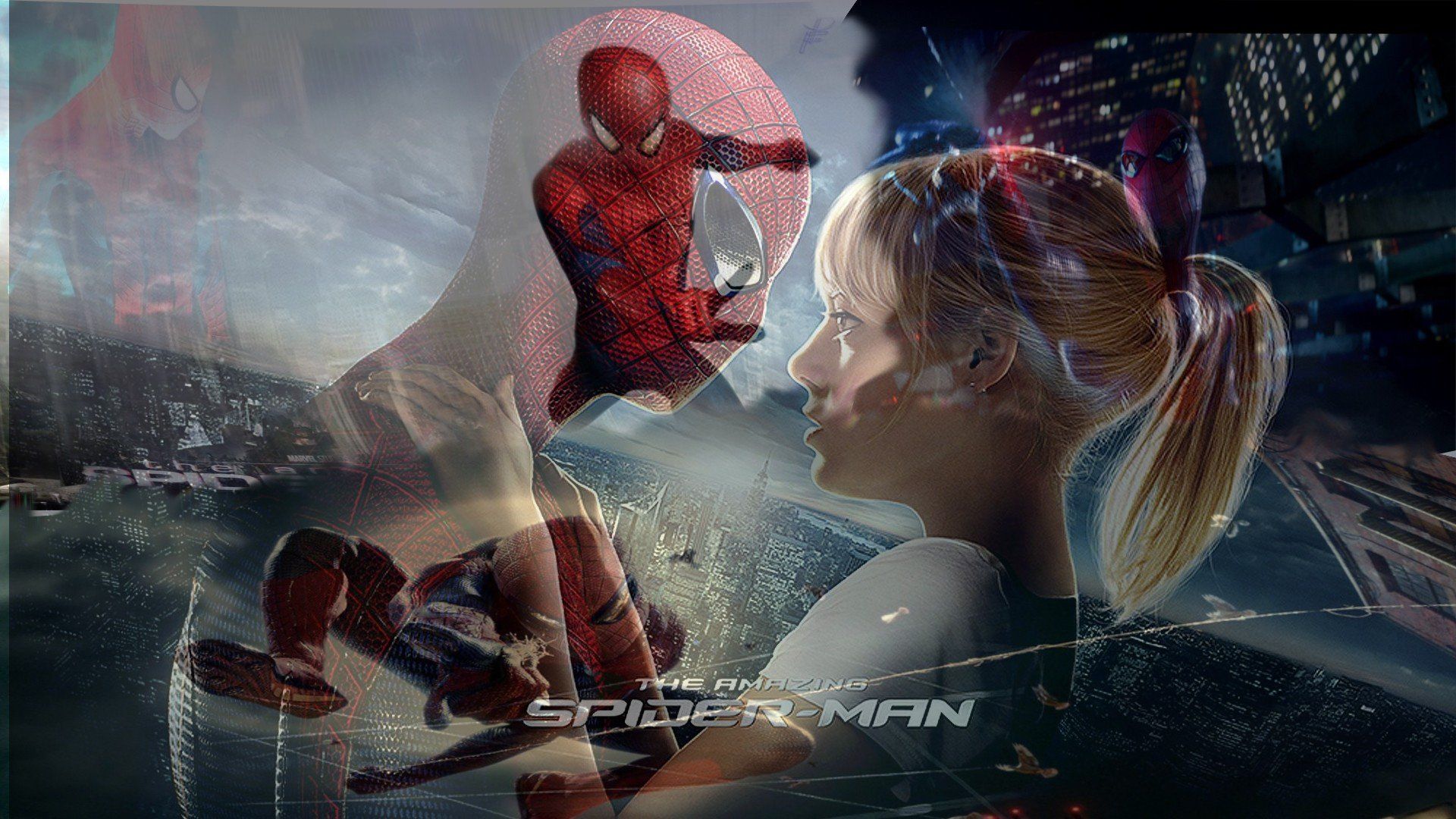 1920x1080 Peter Parker And Gwen Stacy Desktop Wallpaper