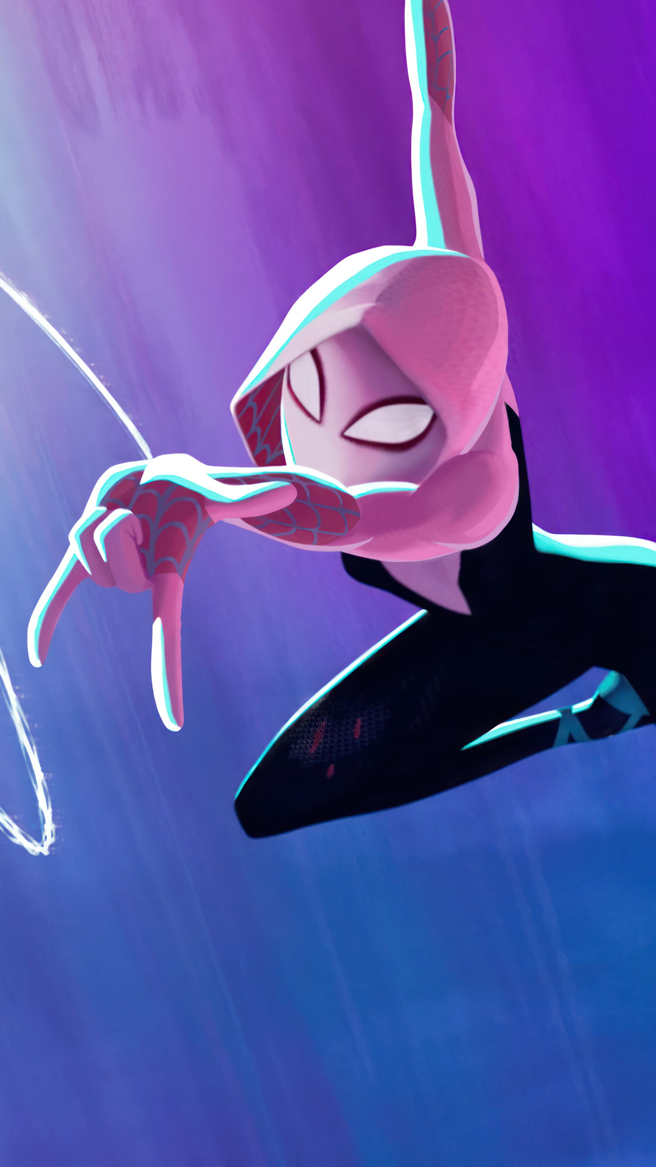 2160x3840 Spider Gwen Spider Man: Across The Spider Verse 4K Wallpaper IPhone HD Phone J
