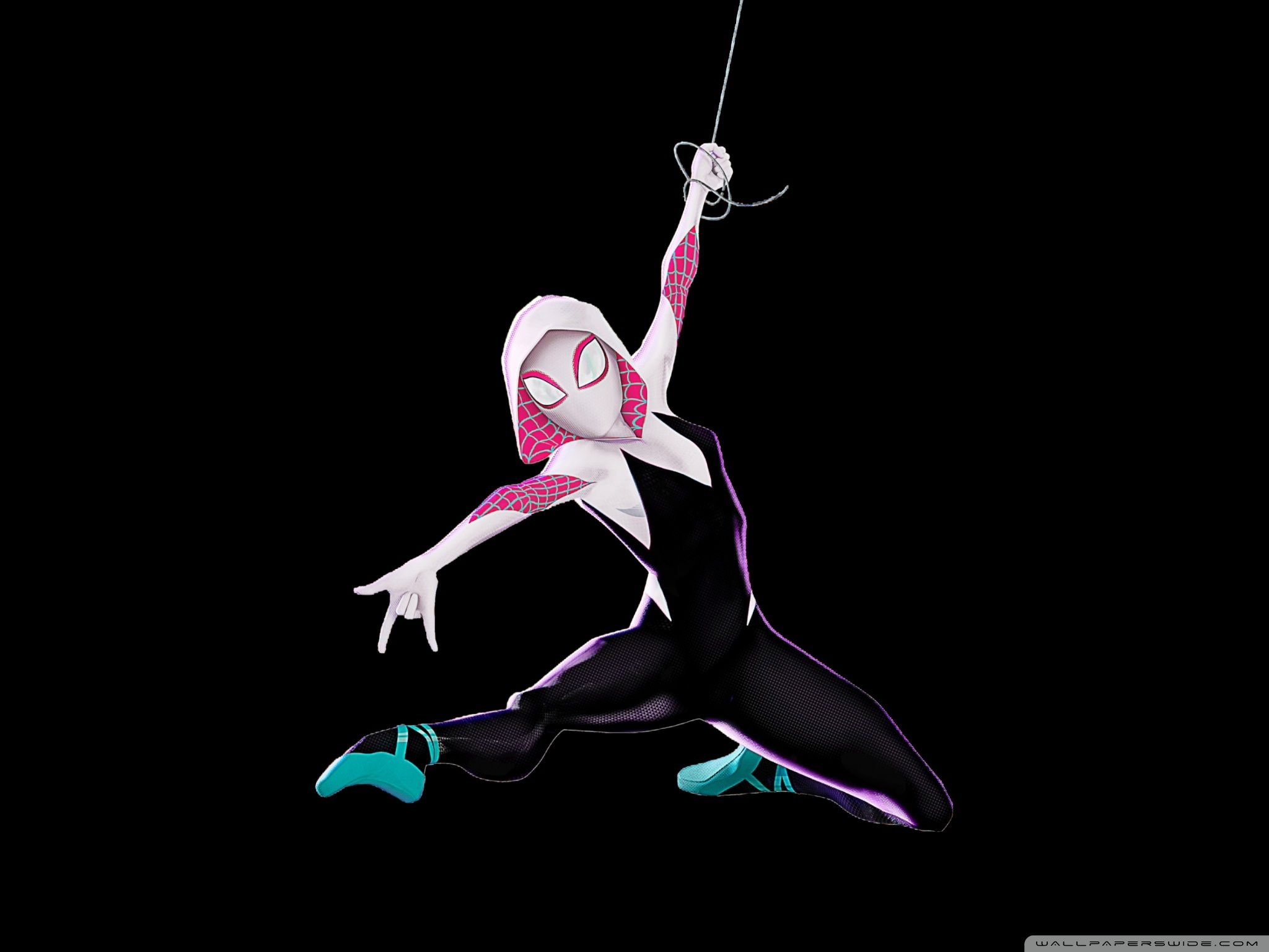2048x1536 Spider Man Into The Spider Verse Gwen 4K UHD Wallpaper For UltraHD Desktop And TV : Widescreen And UltraWide Display : Smartphone And Tablet Devices