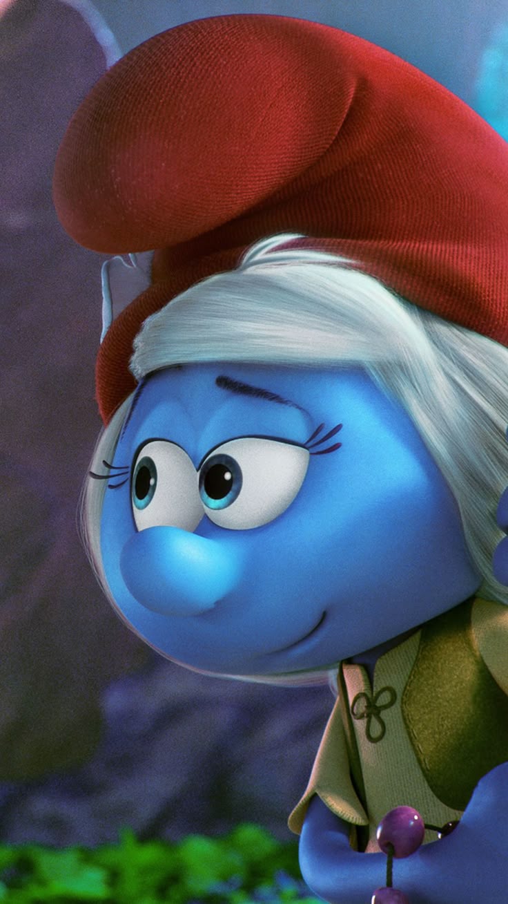 736x1308 Grandma smurf. Papa smurf smiling, Smurfette wallpaper, Smurfs 1981