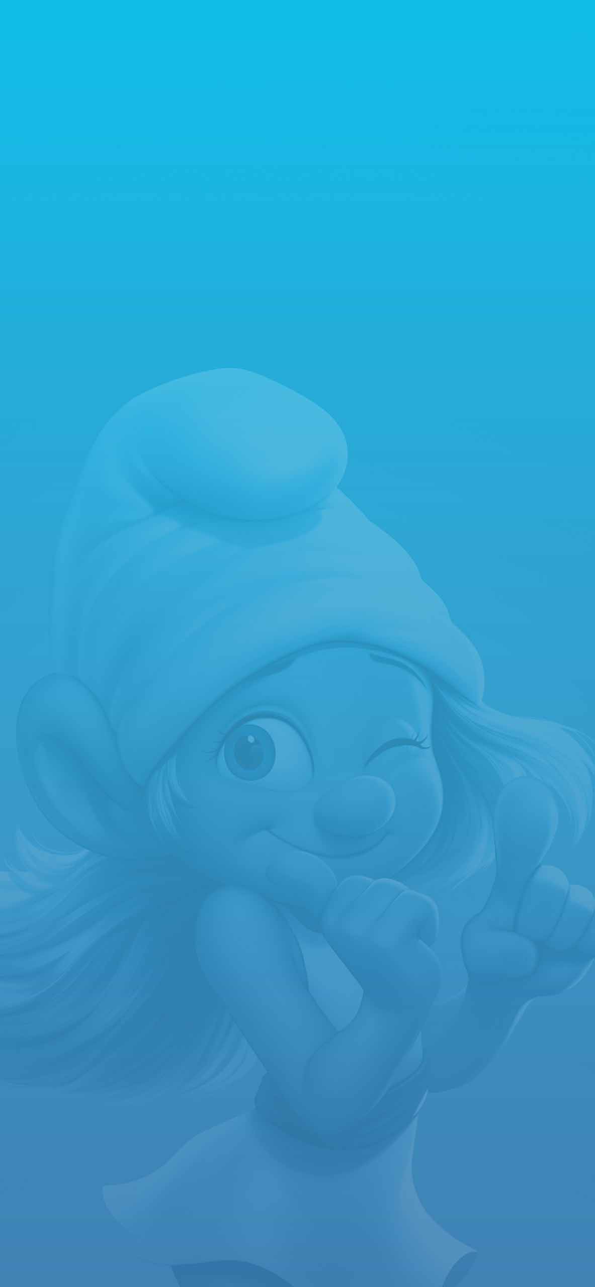 1183x2560 Smurfette Fun Wallpaper Cartoon Wallpaper iPhone