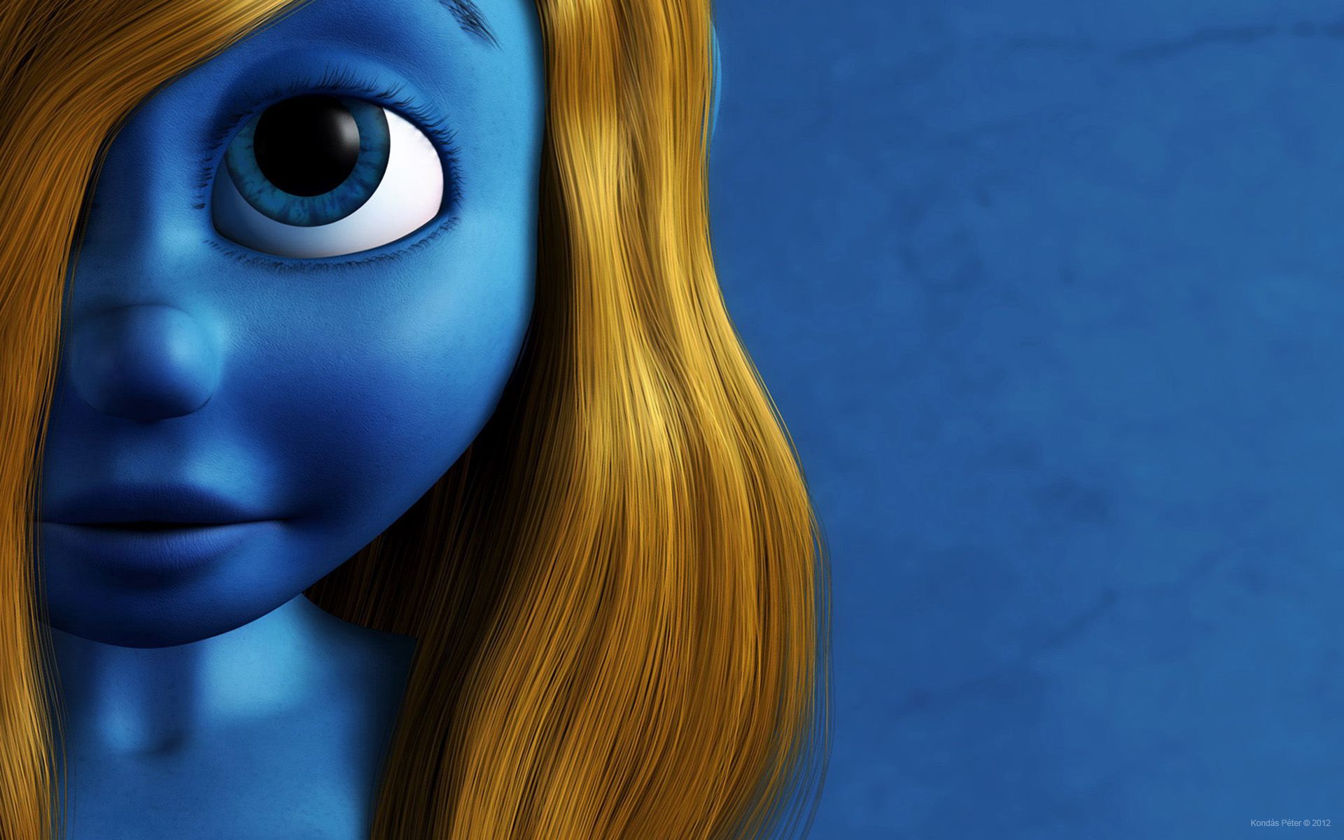 1920x1200 Smurfette image