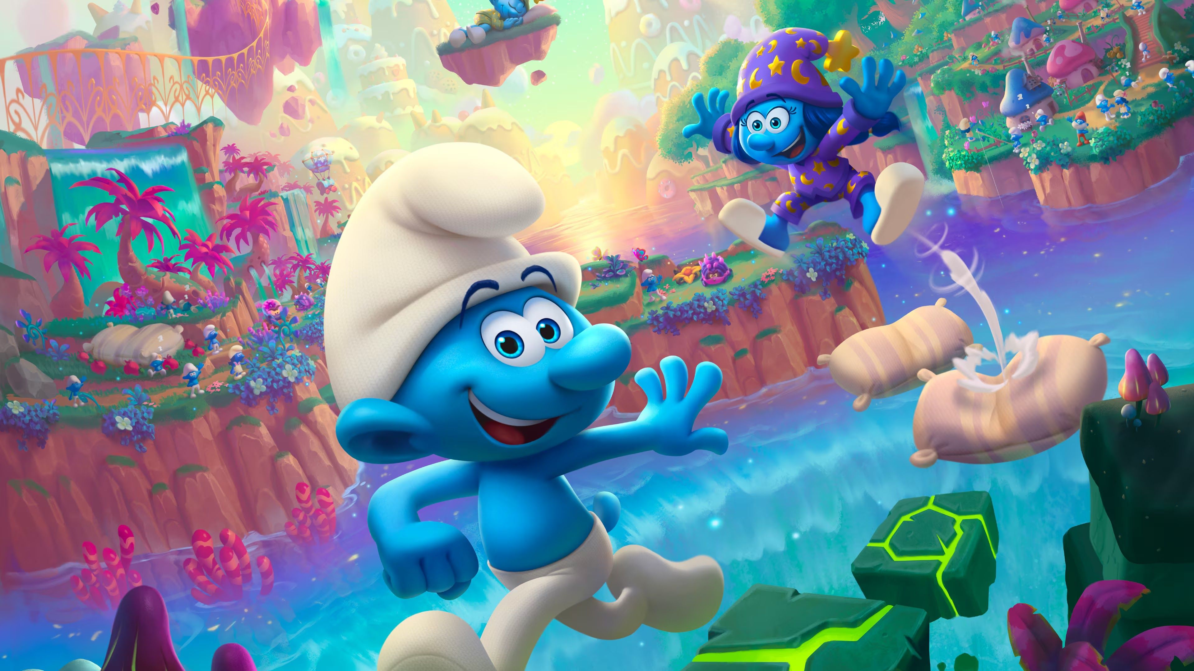 3840x2160 NickALive!: Microids Announces 'The Smurfs