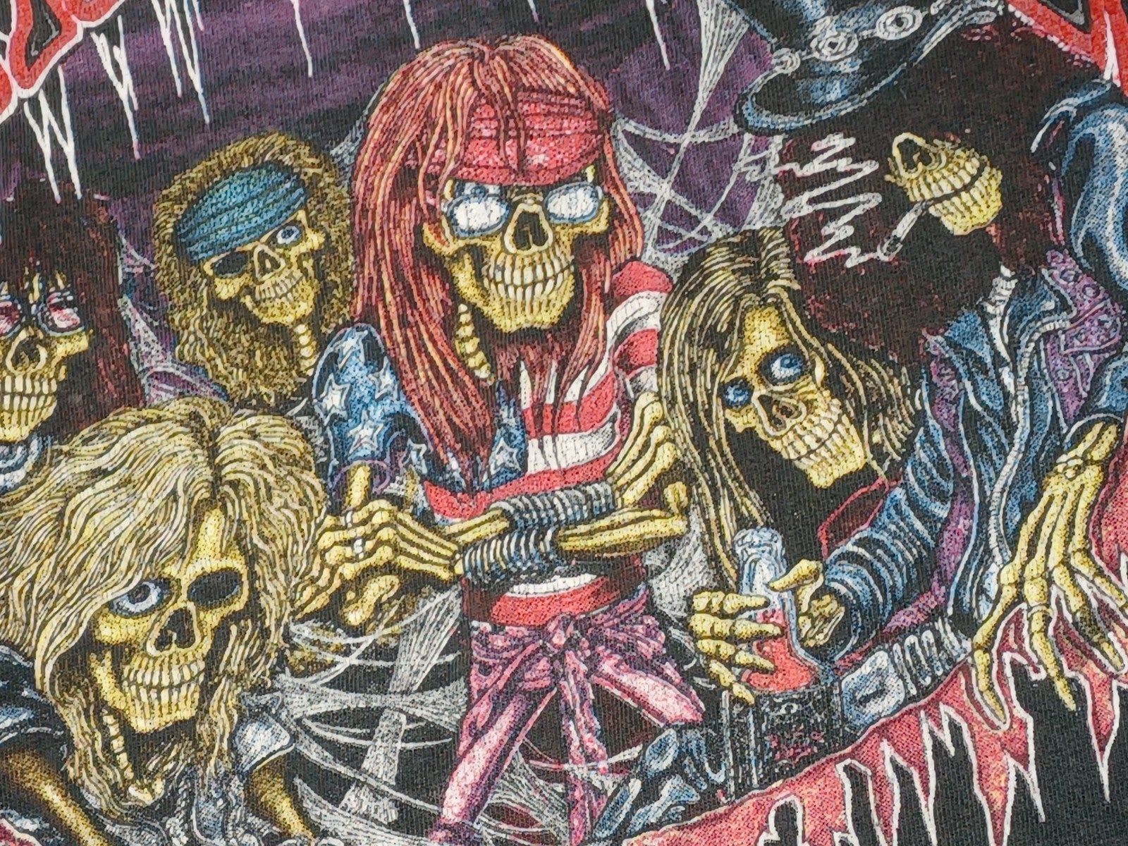 1600x1200 Guns N Roses Use Your Illusion Tour 1991 1992 Vintage Shirt