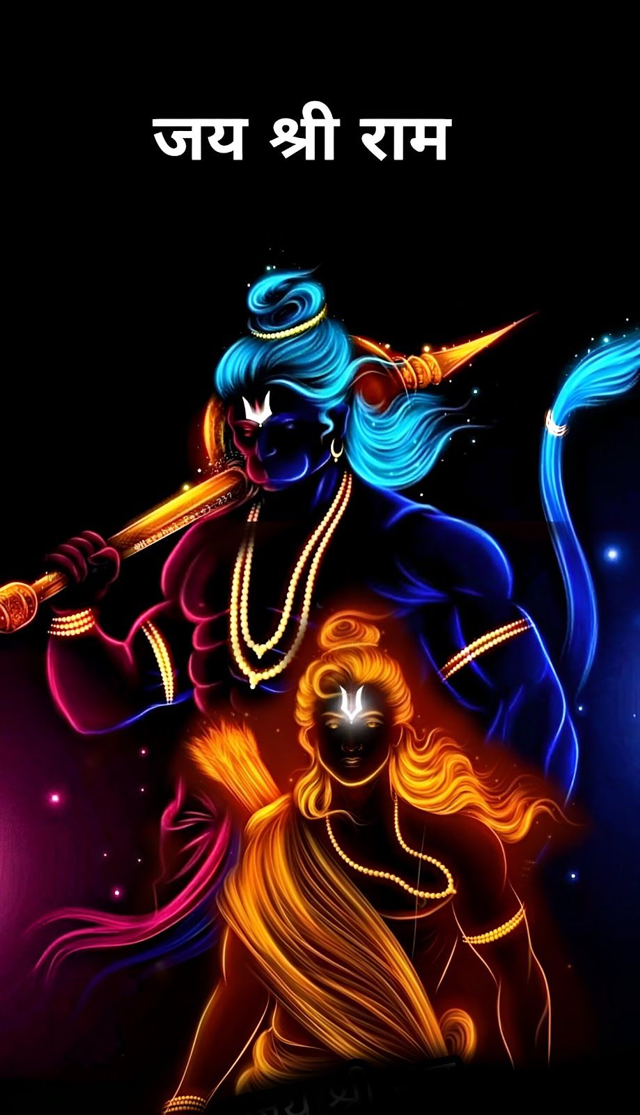 919x1600 Hanuman Mobile Walls