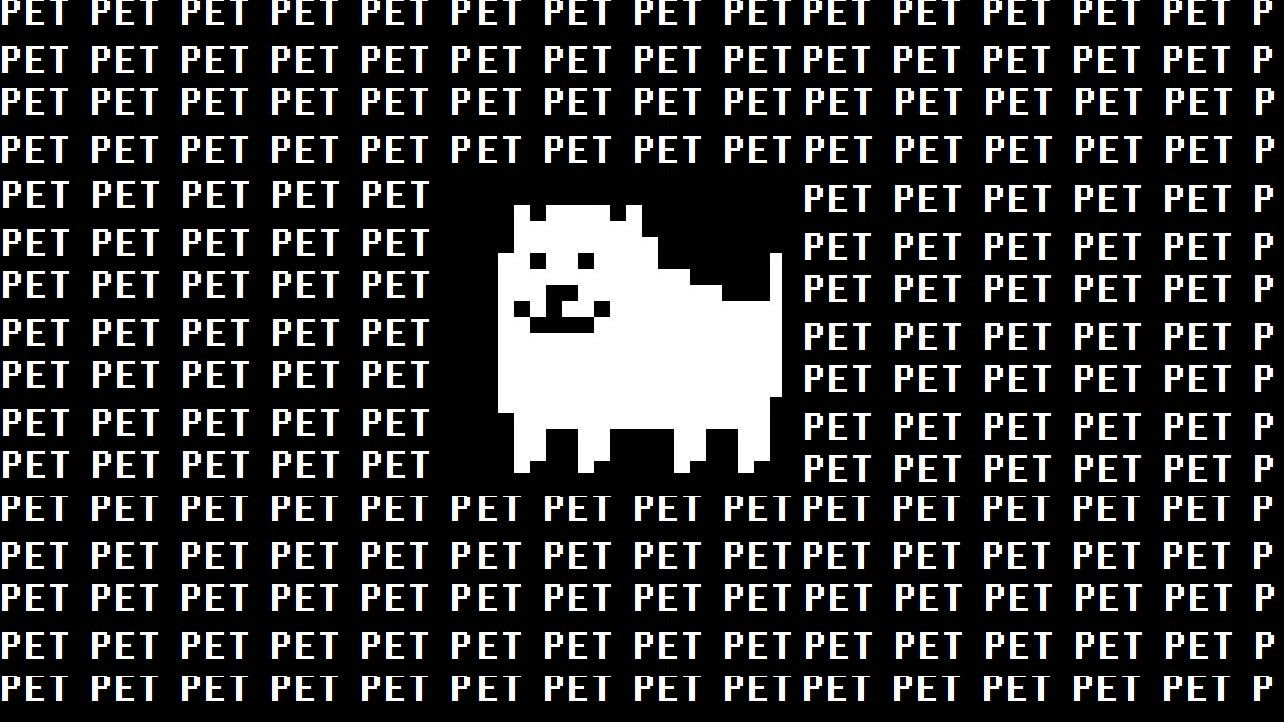 1284x722 Undertale Dog Wallpaper