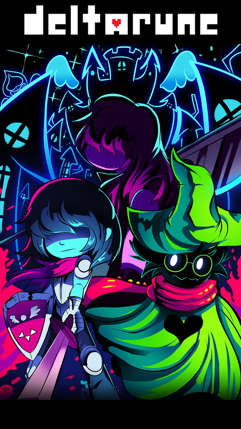 800x1422 Deltarune, soul, tobyfox, HD phone wallpaper