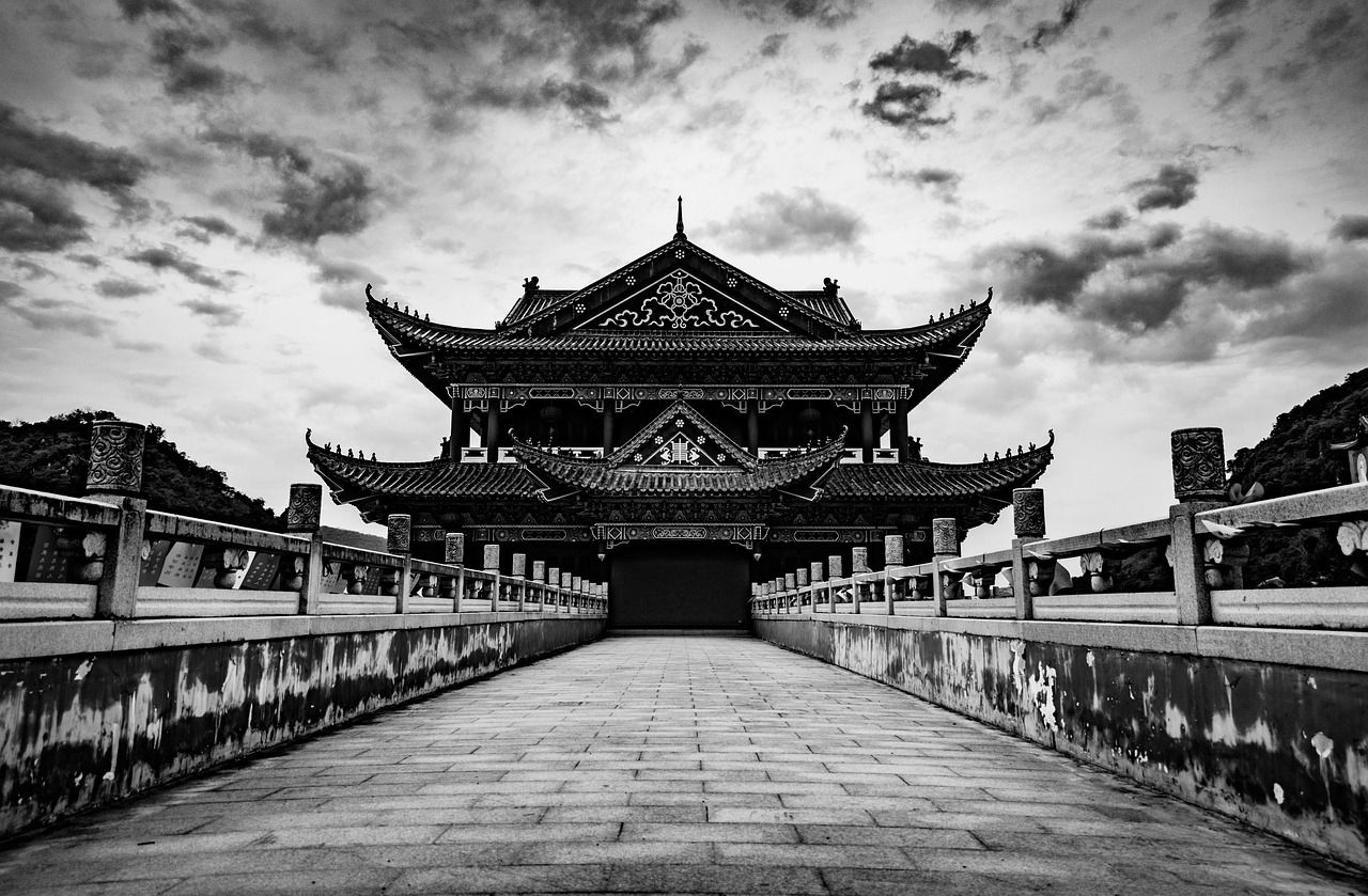 1280x839 Free Temple Black White & Temple Image