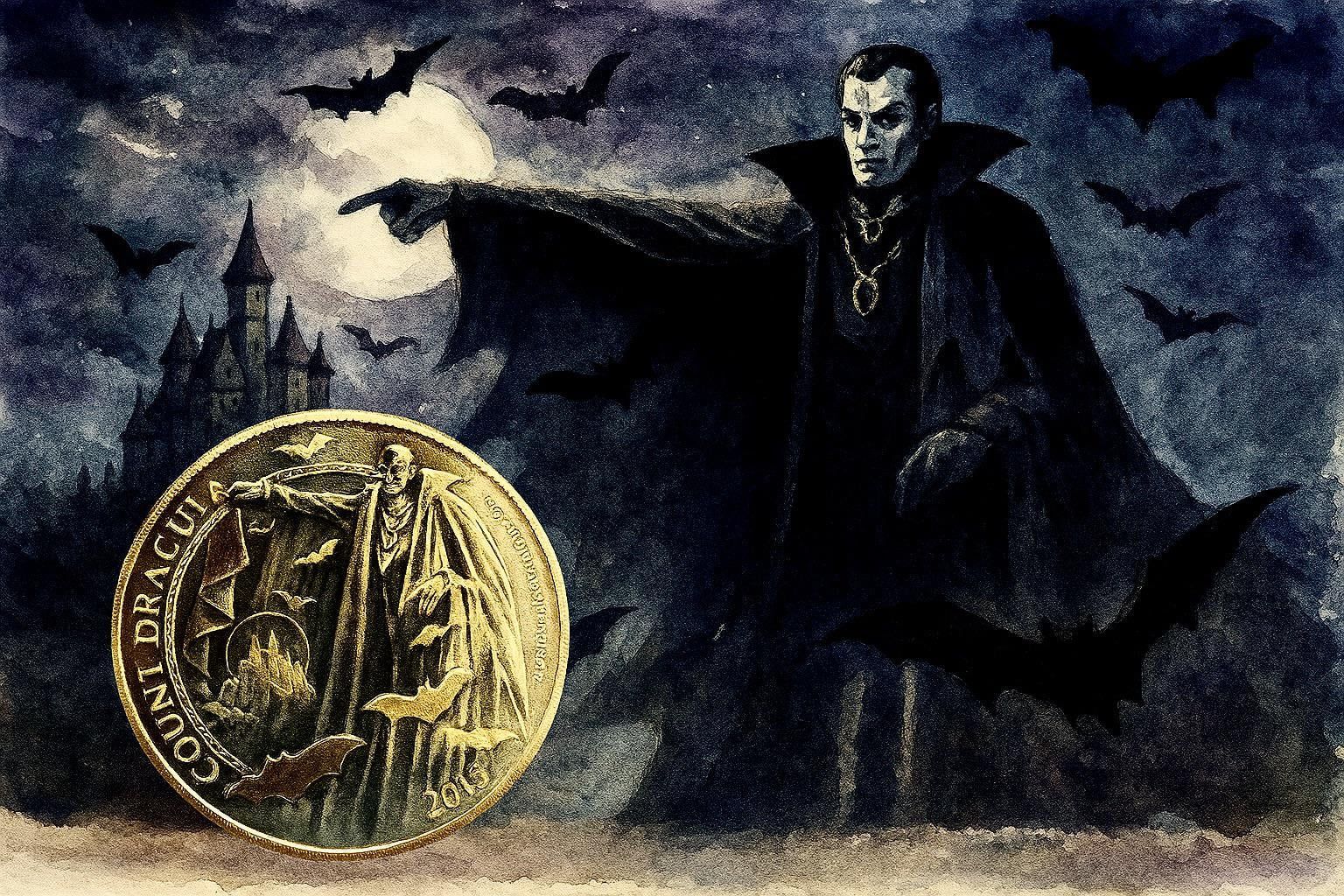 1536x1024 It's Not Often You Get To Short A Blood Sucking Vampire To Buy A Blood Sucking Vampire. Count Dracula 1oz Gold Coin