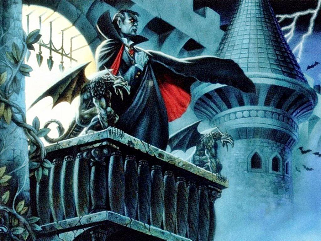 1024x768 Count Dracula Wallpaper