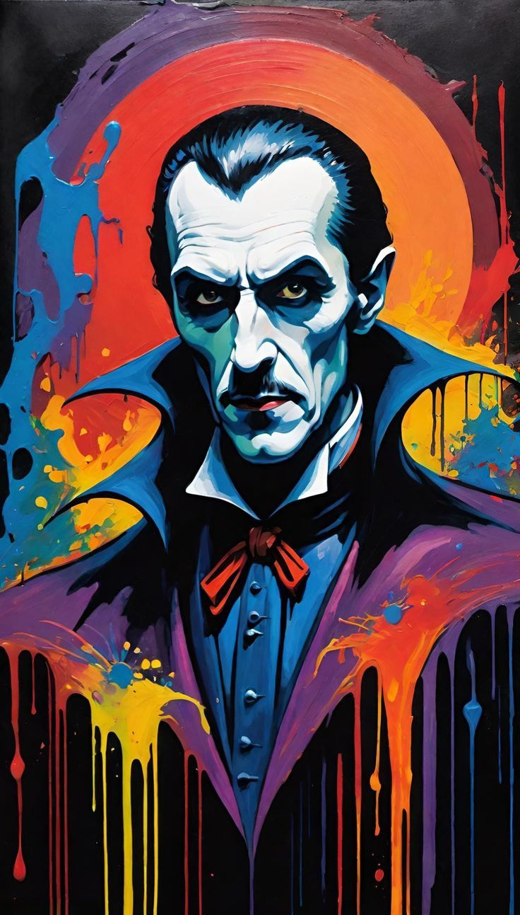 736x1293 Count Dracula Wallpaper Digital Art