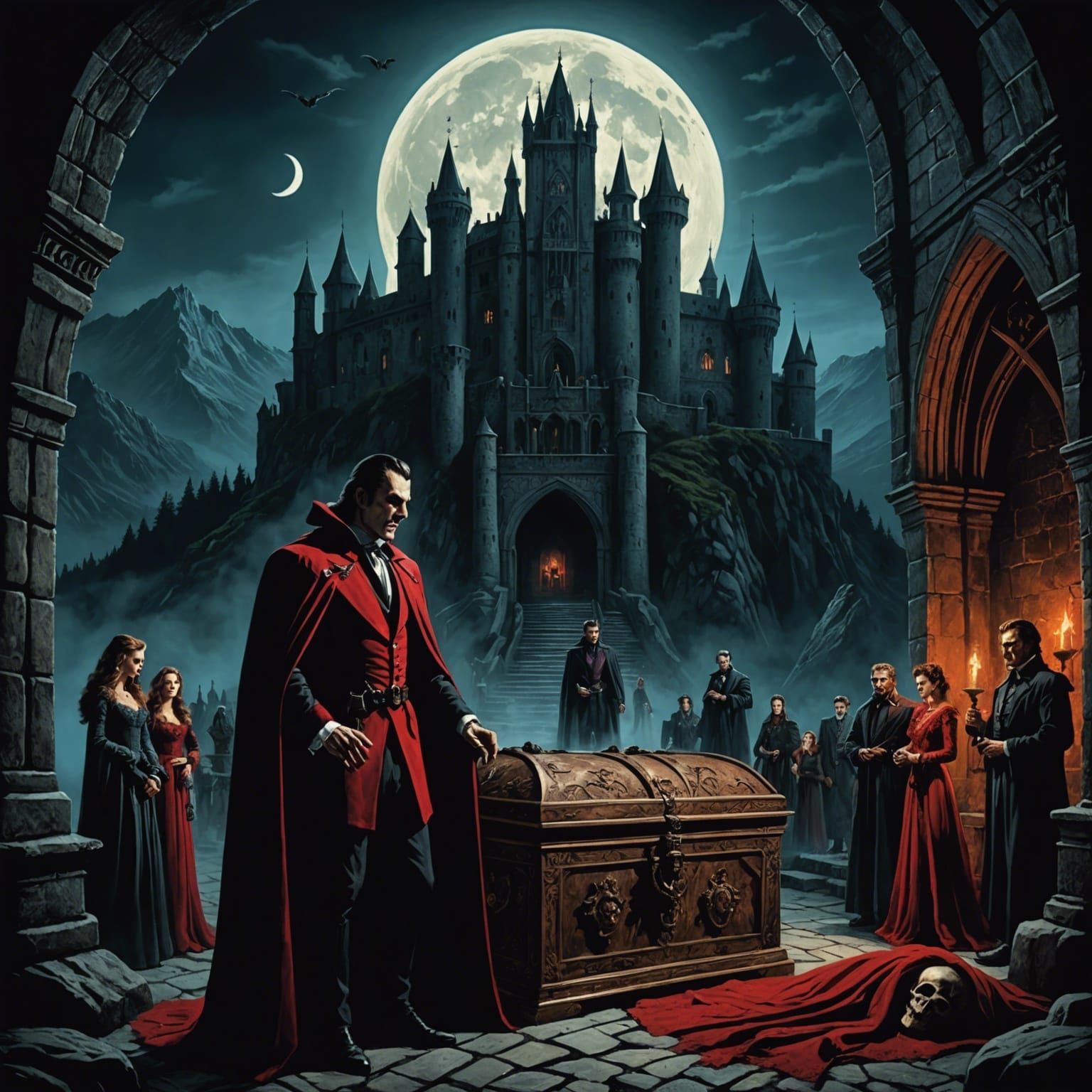 1536x1536 Count Dracula Rises in Transylvania