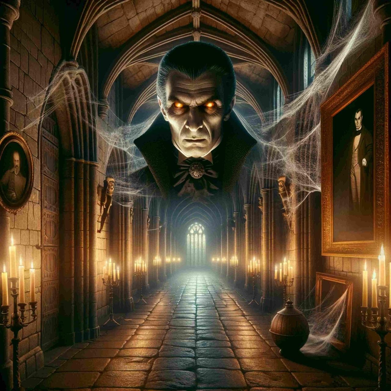 1280x1280 Download Ai Generated Count Dracula. Royalty Free Stock Illustration Image