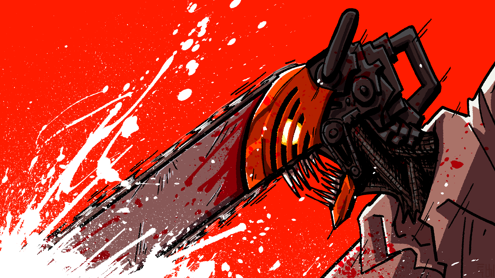 1920x1080 Chainsaw Man Denji HD Anime Wallpaper Blast