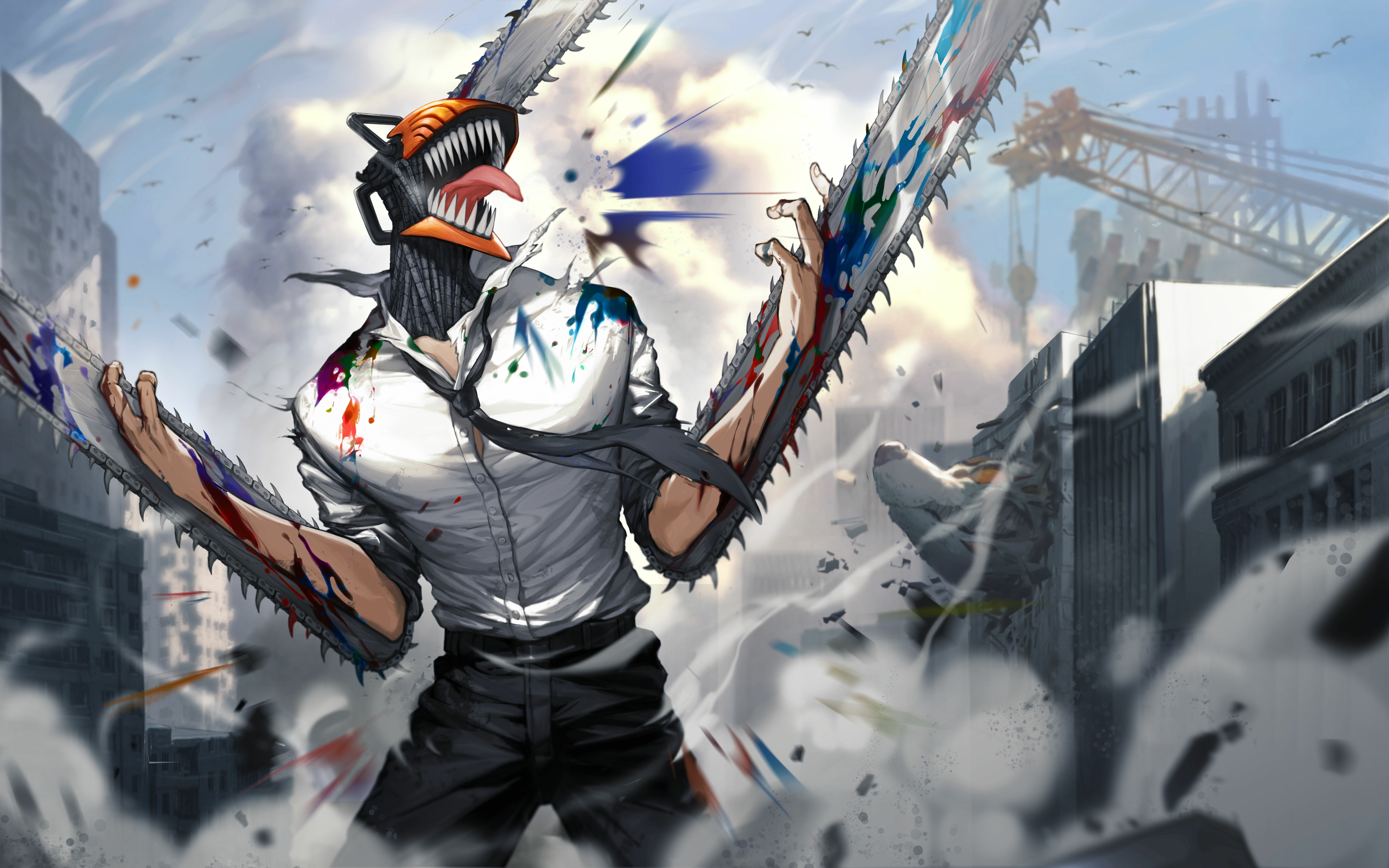 6400x4000 Chainsaw Man 5K Denji Cool 2022 Wallpaper, HD Anime 4K Wallpaper, Image and Background