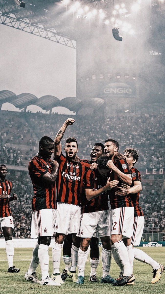 675x1200 JDesign on X: AC Milan. Team [ Wallpaper ] / X