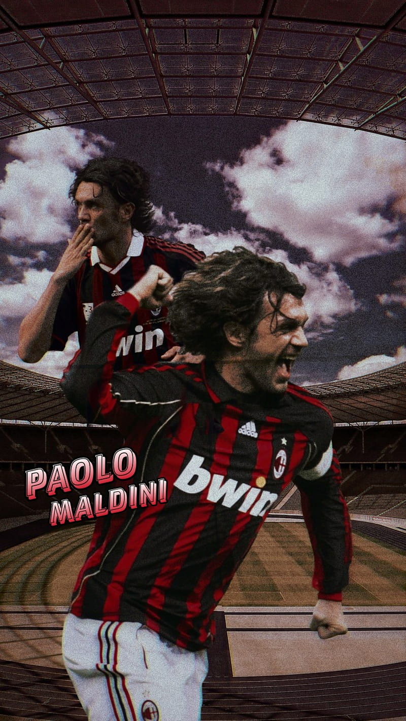 800x1422 1536x864px, 720P free download. PAOLO MALDINI, ac milan, cb, defense, football, fuul, HD phone wallpaper