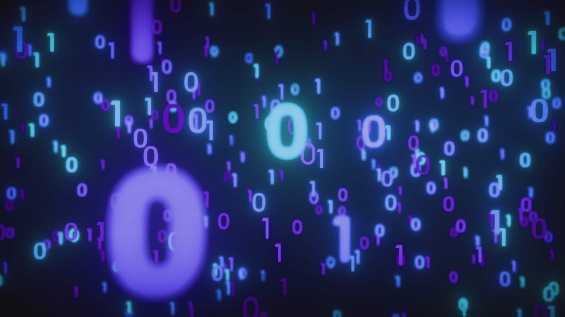 1920x1080 Digital Binary Code Matrix Animation Free Stock Video Footage, Royalty Free 4K & HD Video Clip