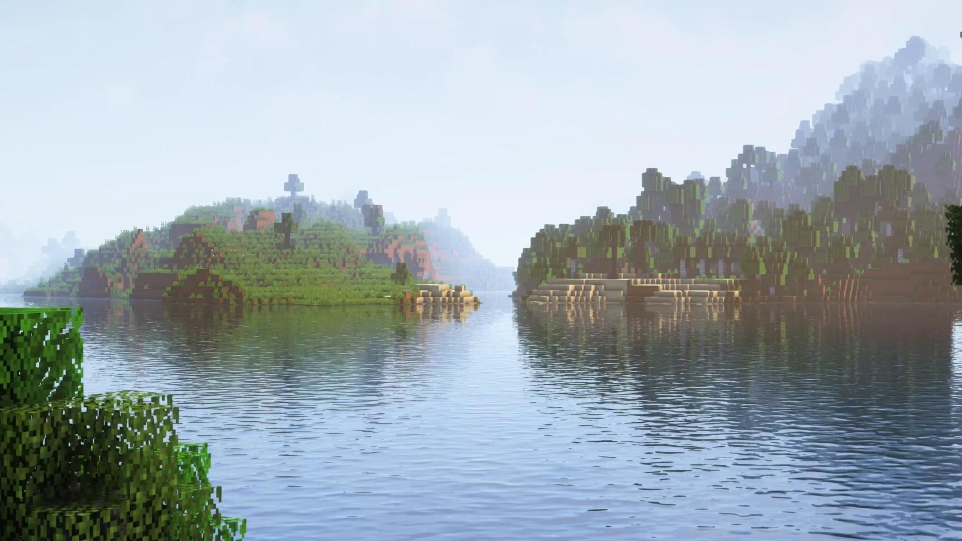 1920x1080 Minecraft Nature Wallpaper