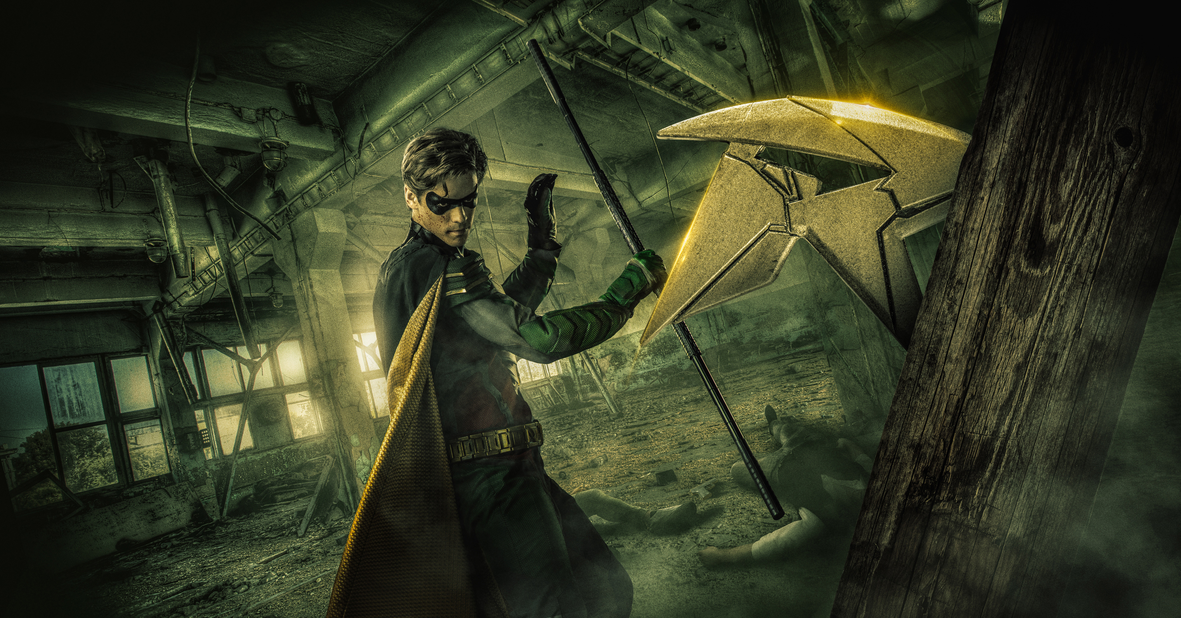 4000x2093 Brenton Thwaites as Robin Wallpaper, HD TV Series 4K Wallpaper, Image and Background