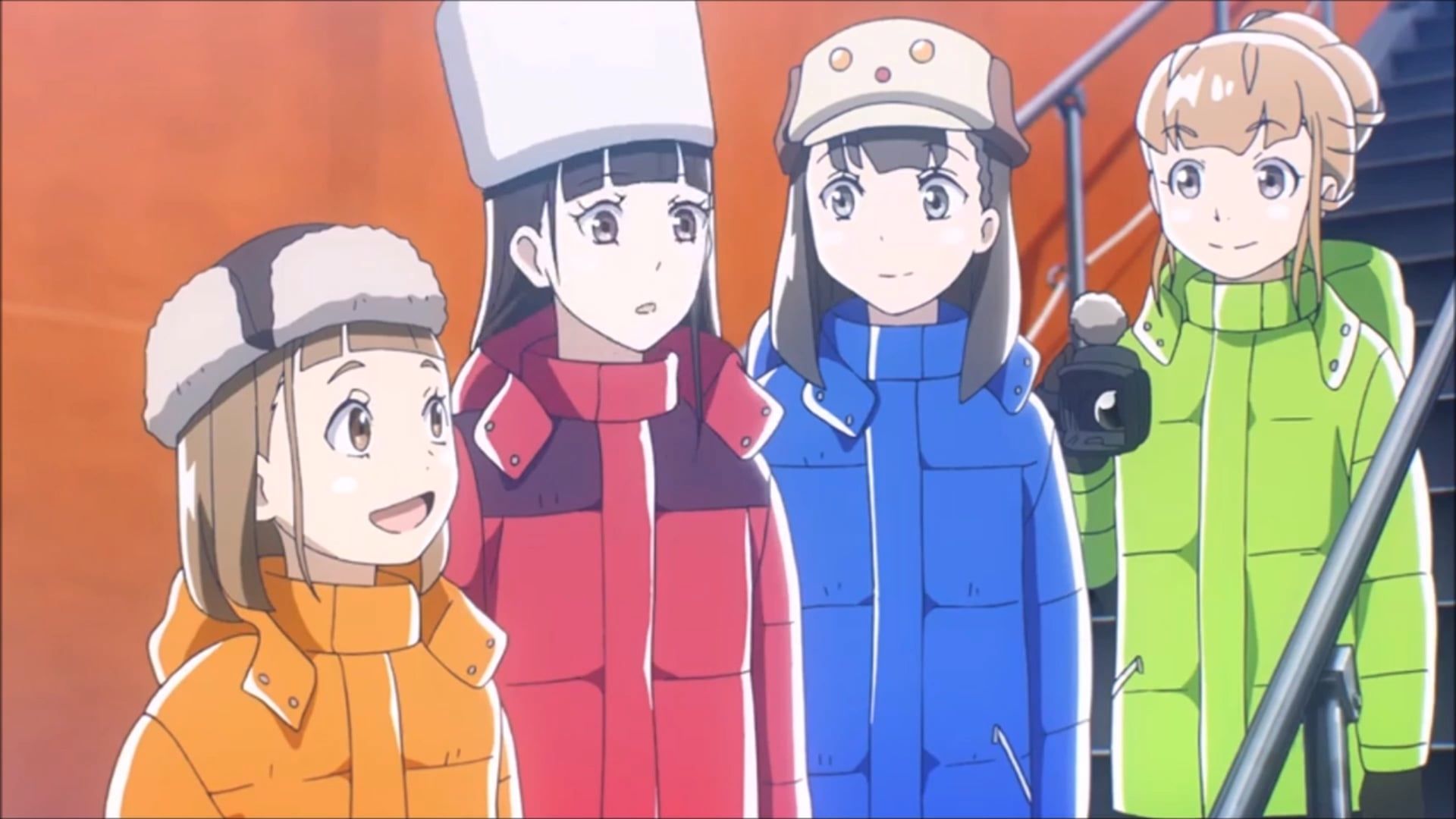 1920x1080 [ClipSora Yori Mo Tooi Basho (A Place Further than the Universe) in Antarctica -IN YOUR FACE!