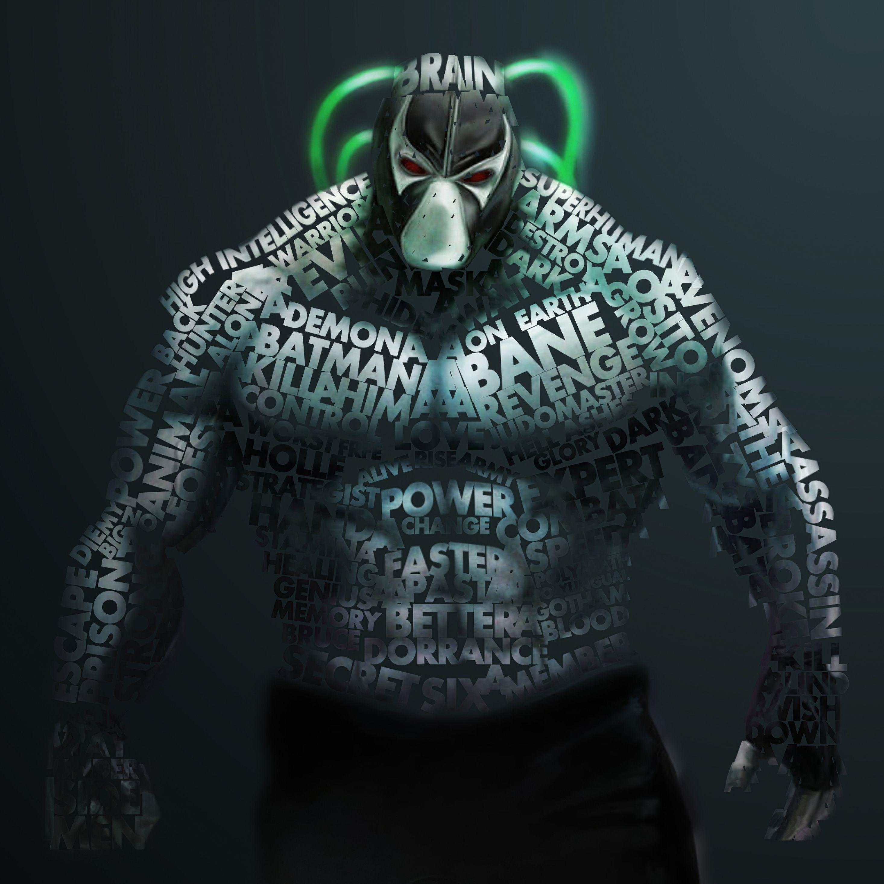 2932x2932 DC Bane Comic iPad Pro Retina Display Wallpaper, HD Superheroes 4K Wallpaper, Image, Photo and Background