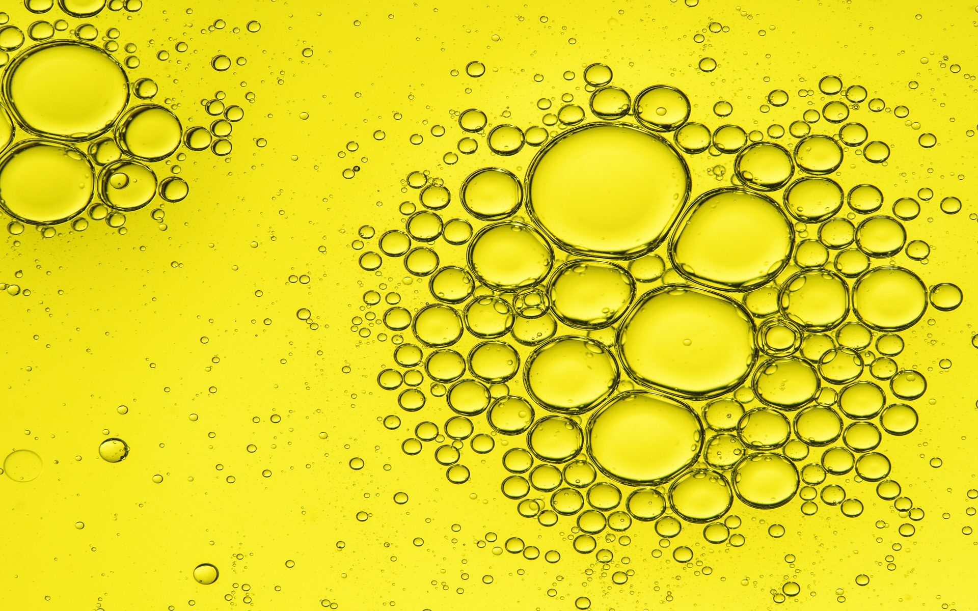 1920x1200 Yellow Microsoft Windows 11 Wallpaper Stock Bubbles Abstract