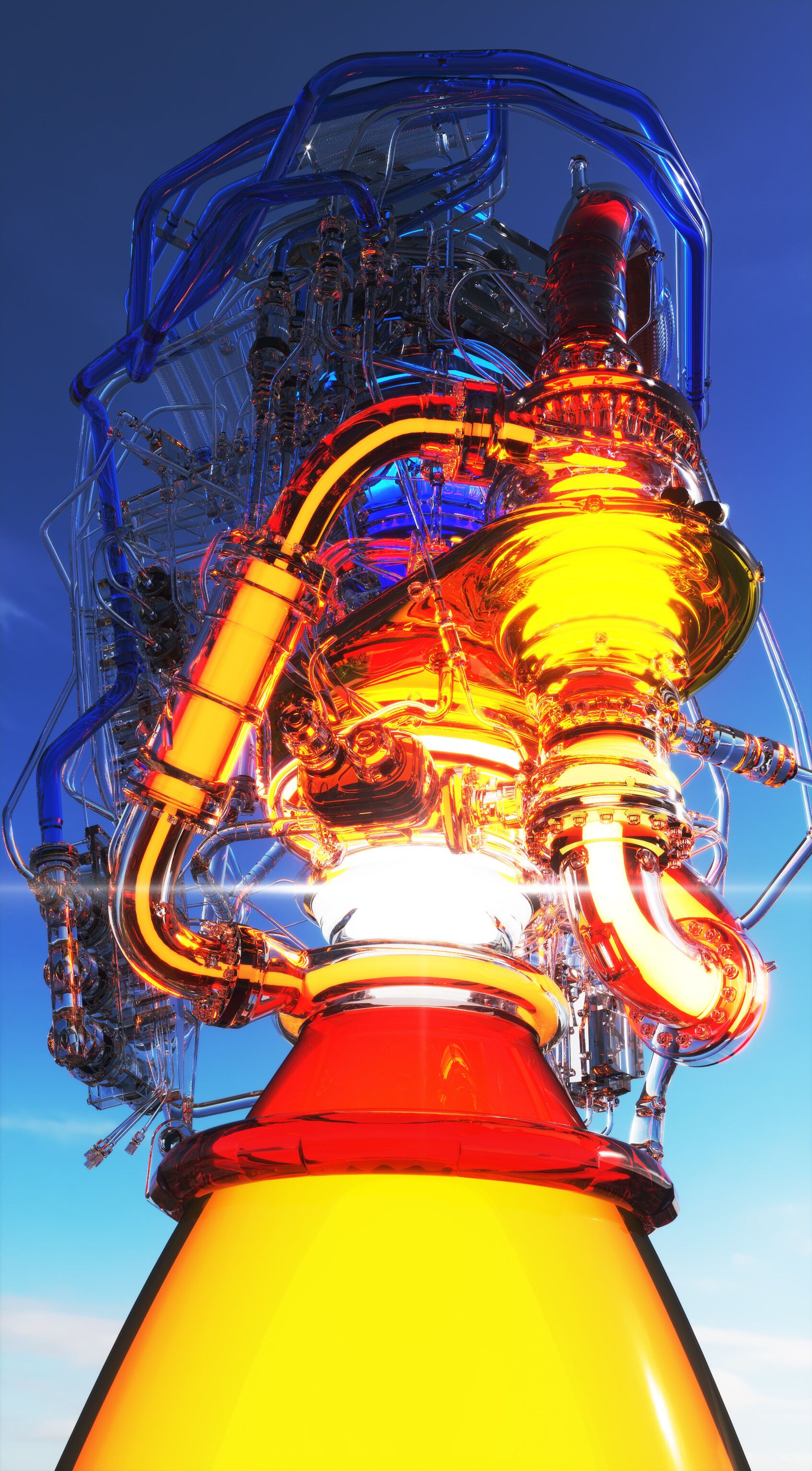 1692x3063 Raptor Engine phone wallpaper