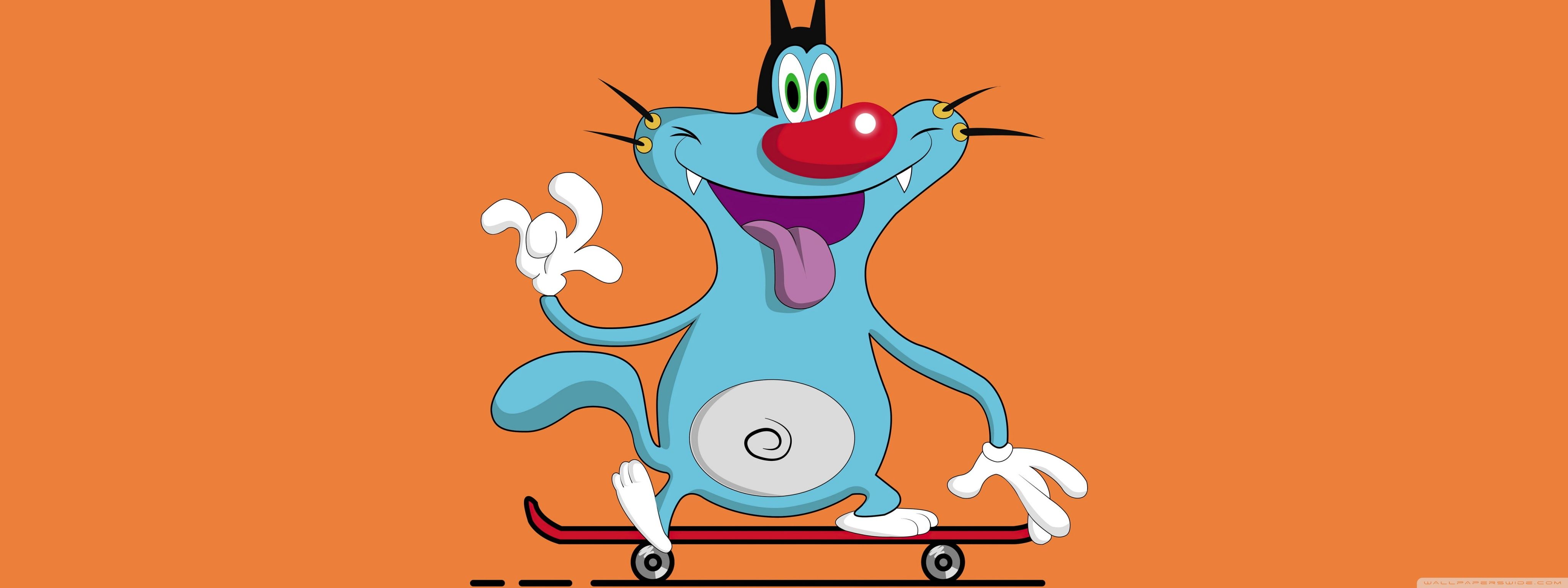 4096x1536 Oggy 4K UHD Wallpaper for UltraHD Desktop and TV : Widescreen and UltraWide Display : Smartphone and Tablet Devices