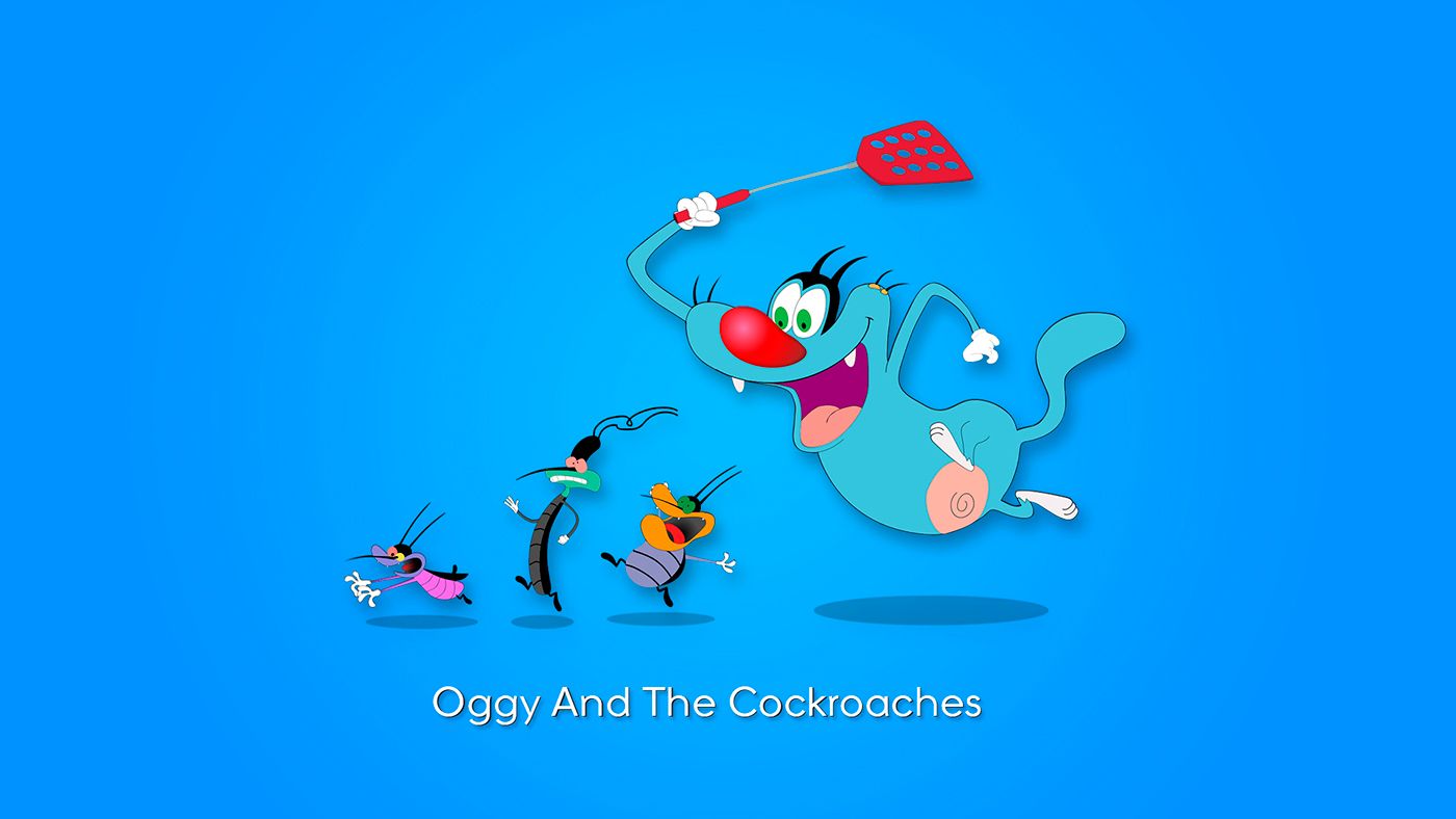 1400x788 Oggy Cartoon Wallpaper