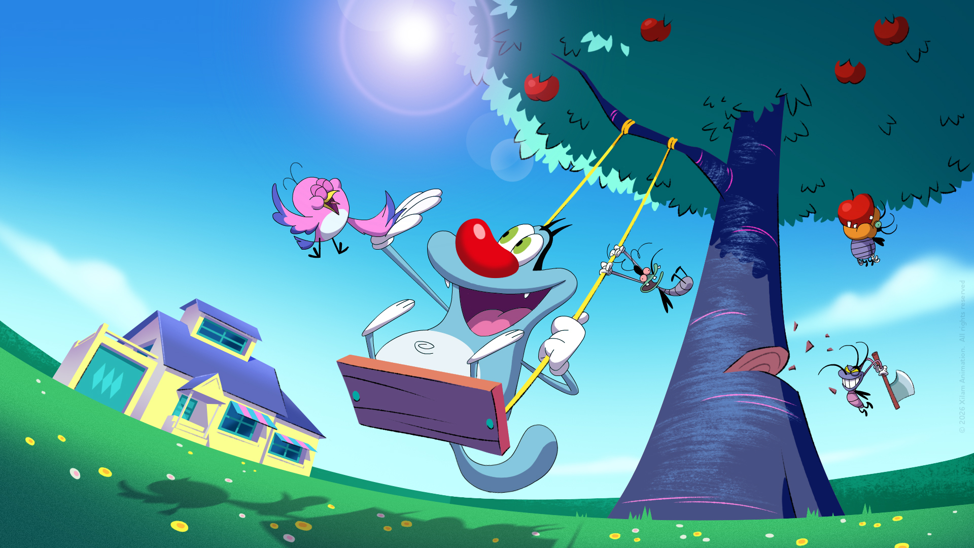 1920x1080 Xilam Animation Greenlights Landmark Ninth Season of Comedy Series Oggy and the Cockroaches with France Télévisions