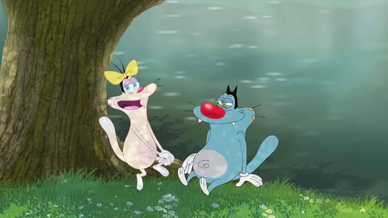 1280x720 Oggy And Olly Wallpaper