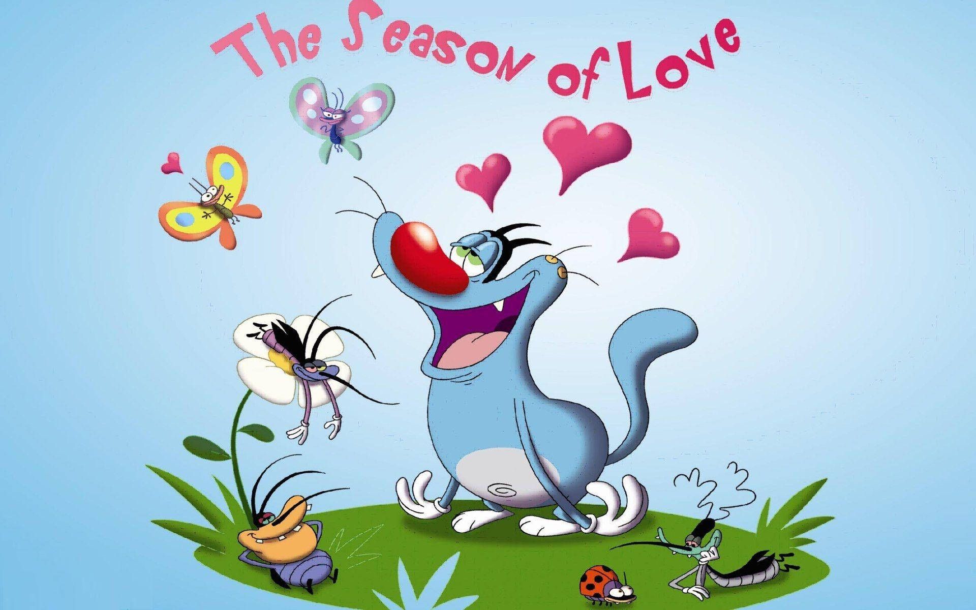 1920x1200 Download Oggy And The Cockroaches Season Of Love Wallpaper