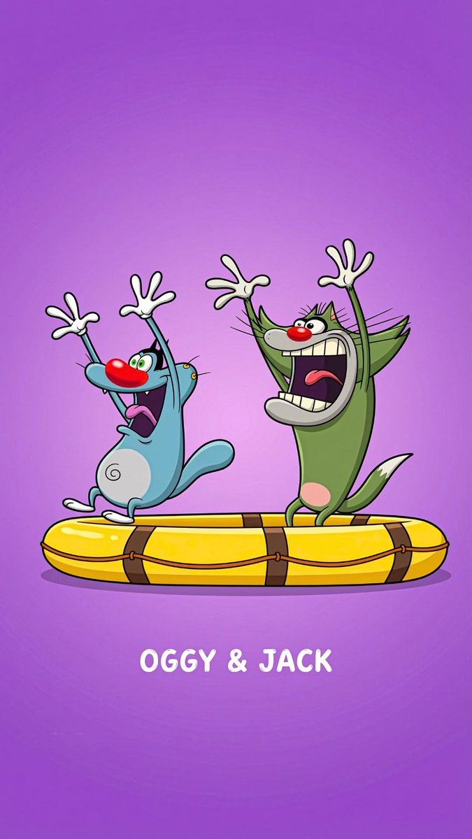 675x1200 Oggy & Jack #Wallpaper
