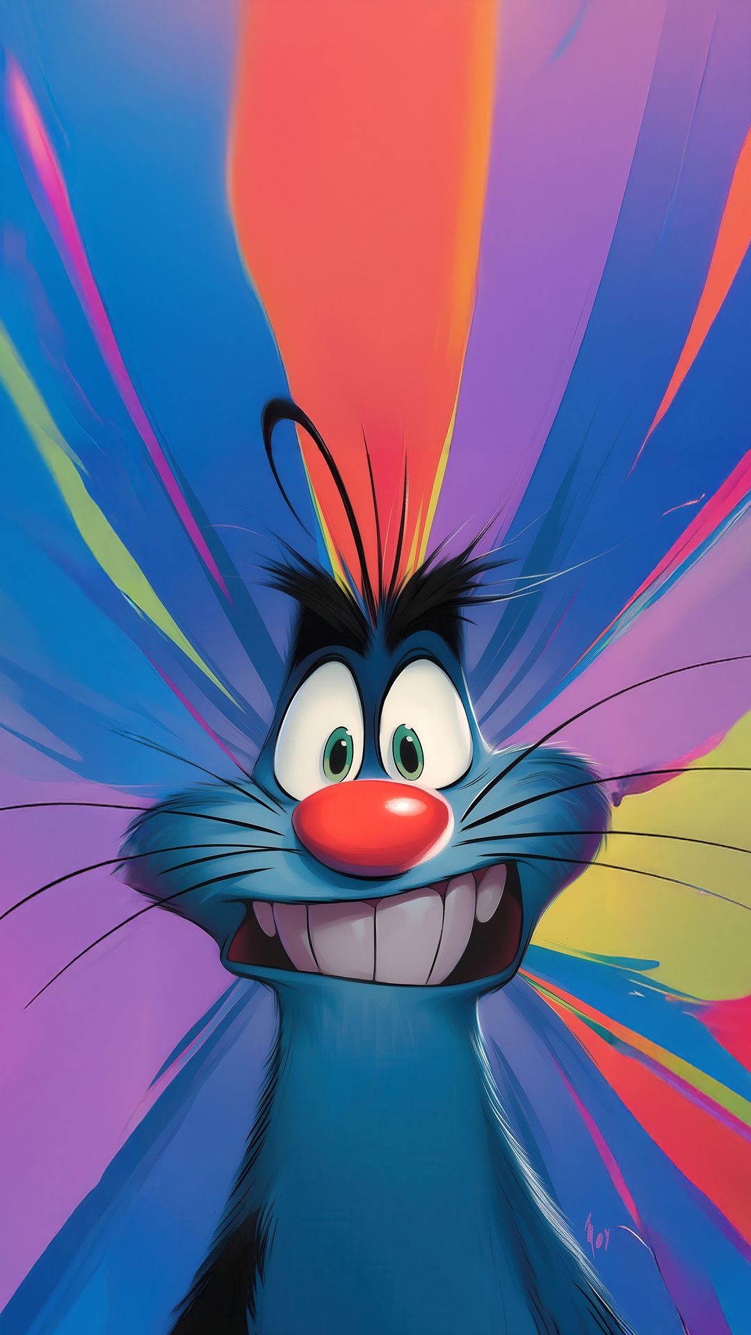 1080x1920 Oggy Awakens iPhone 6s, 6 Plus, Pixel xl , One Plus 3t, 5 , HD 4k Wallpaper, Image, Background, Photos and Picture