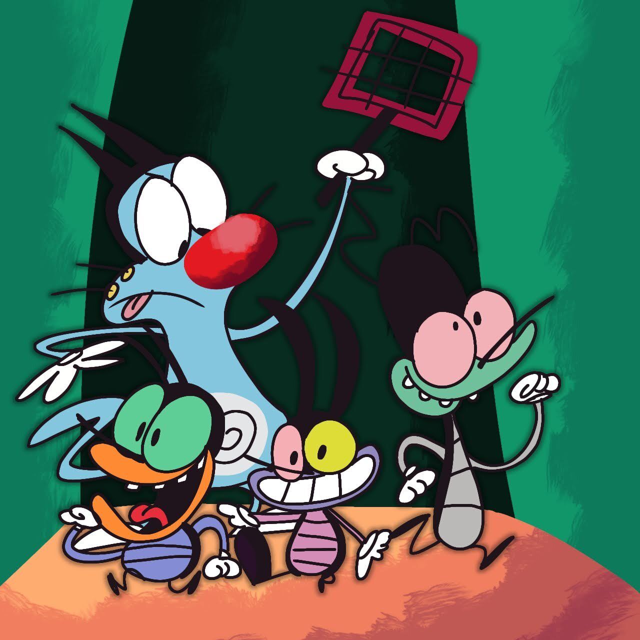 1280x1280 Oggy by wackyfoxstudios on Newgrounds