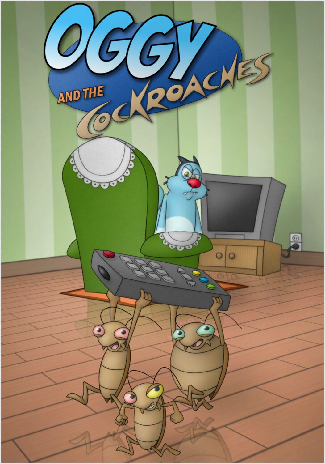 1053x1501 Oggy and the Cockroaches