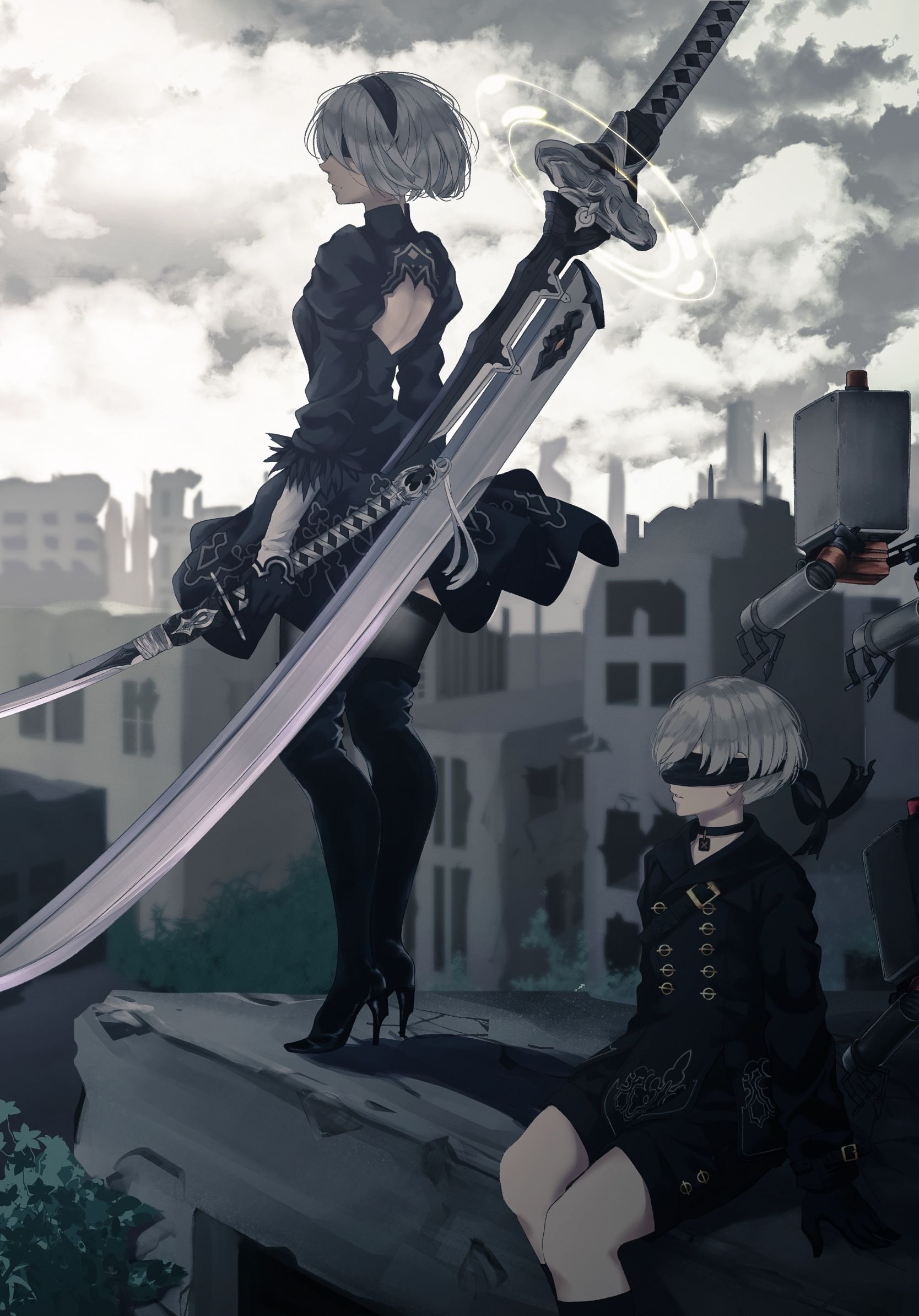 1668x2388 Phone wallpaper: Video Game, Nier: Automata, Yorha No 2 Type B 1276308