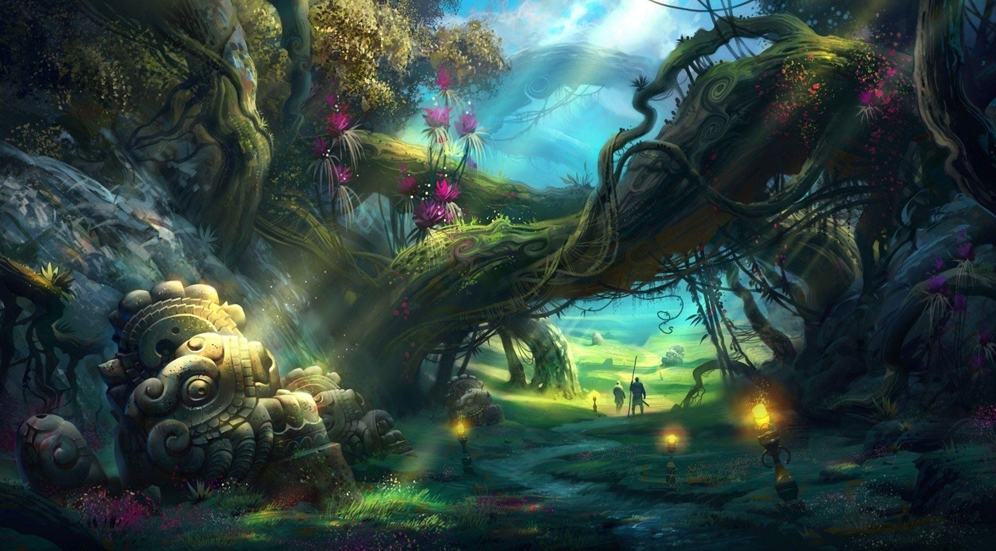 1951x1080 Fantasy Adventure High Definition Wallpaper 110990